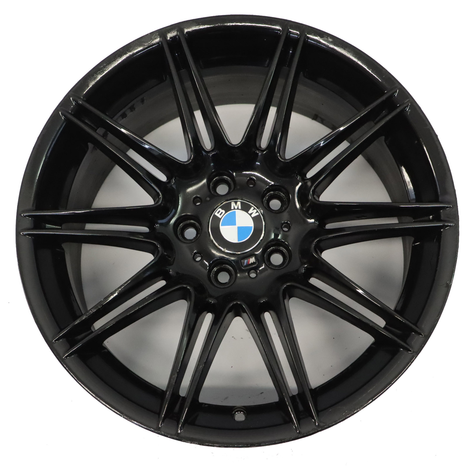 BMW E90 E91 E92 E93 Black Rear Wheel Alloy Rim 19" M Double Spoke 225 9J ET:39