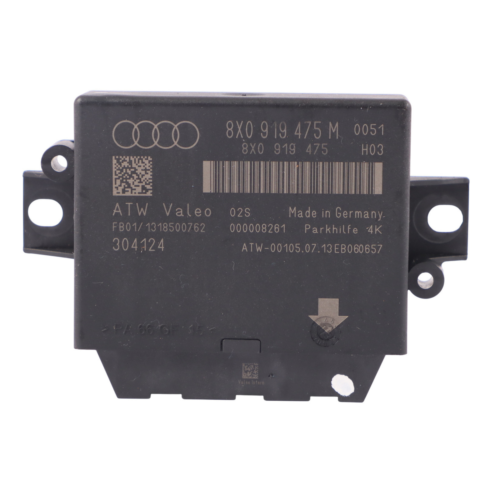 Audi Q3 8U PDC Ein Park Hilfe Steuergerät ECU 8X0919475M