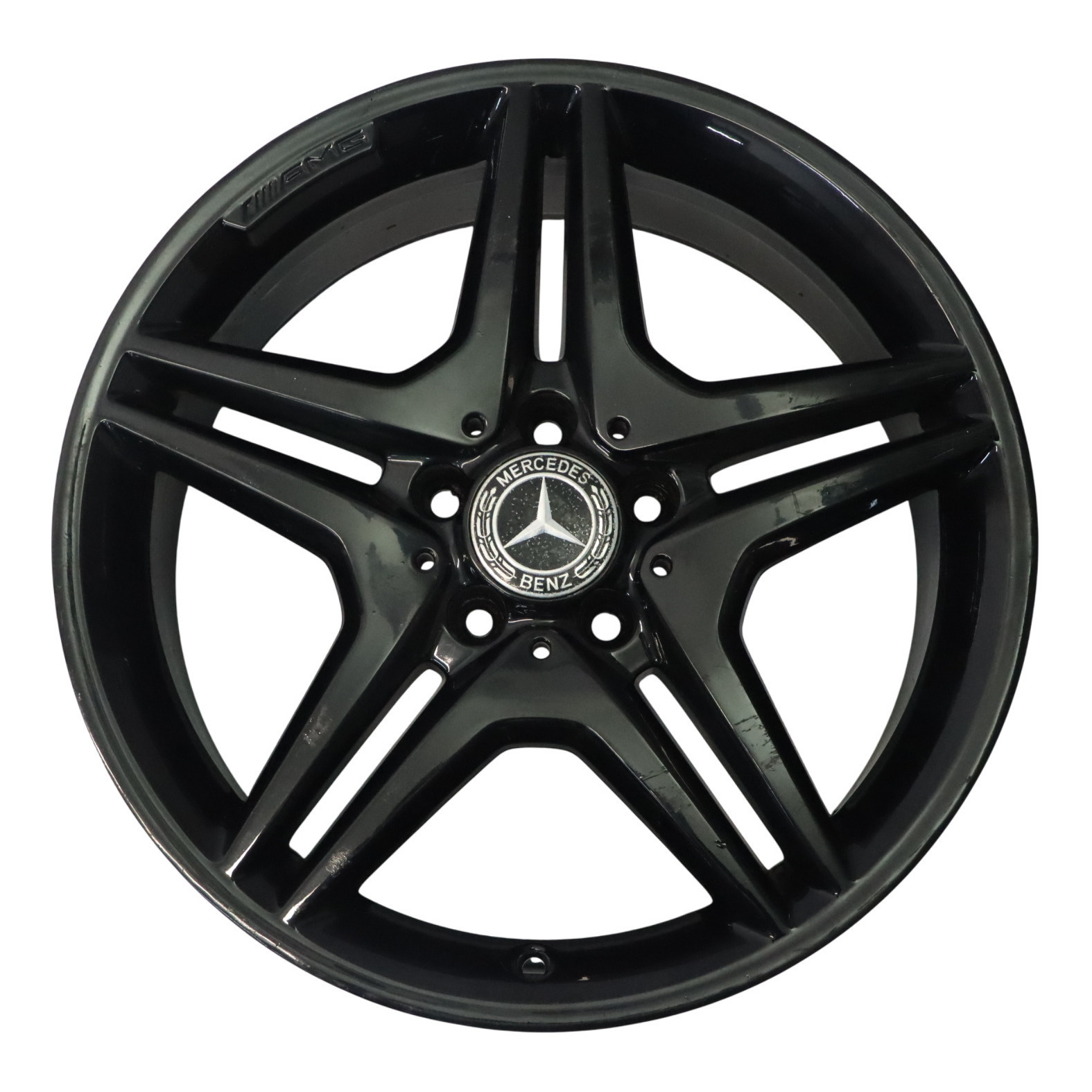 Mercedes W176 W246 AMG Wheel Alloy Rim 18" 5 Double Spoke ET:52 7.5J A1764010302