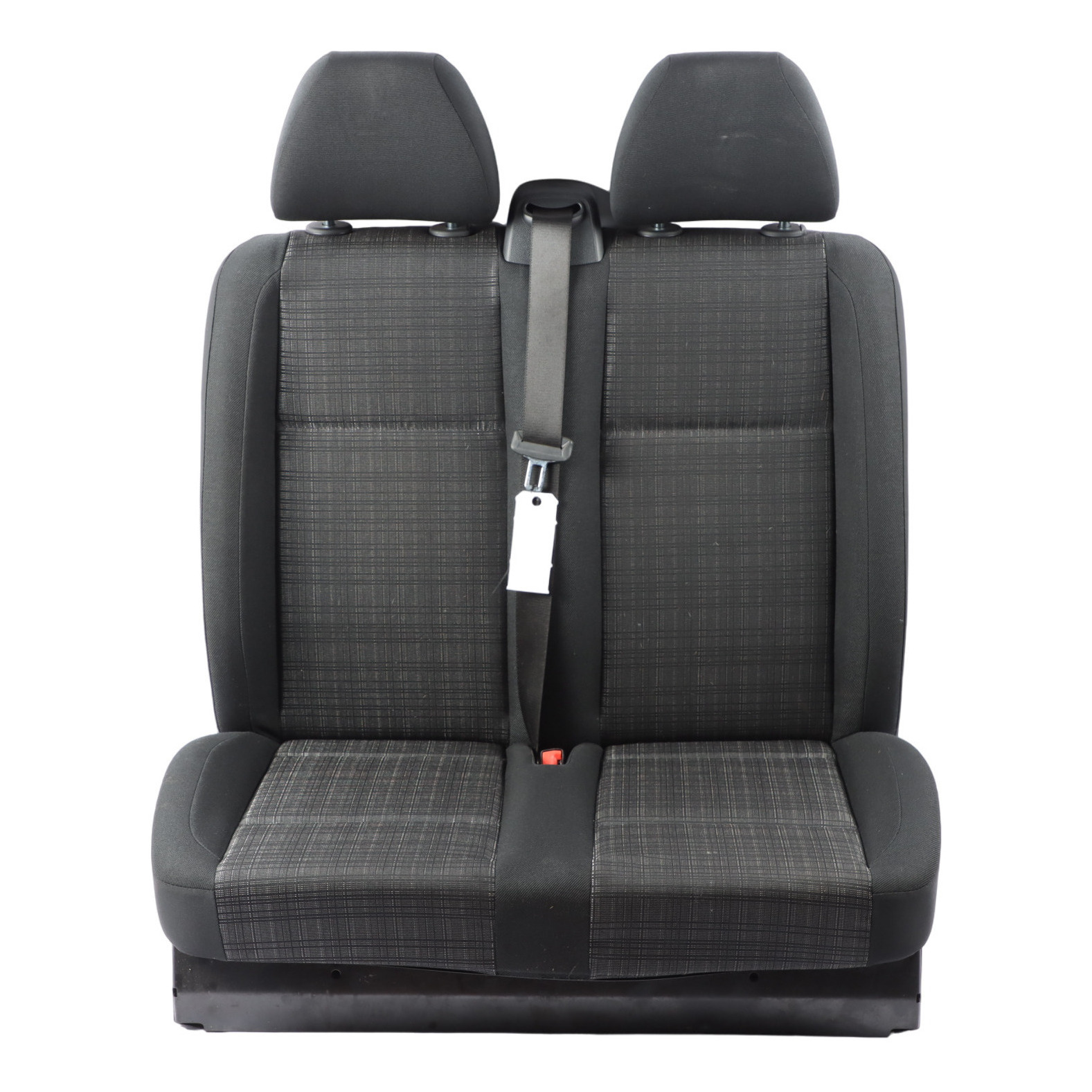 Double Seat Mercedes Vito W447 Front Passenger Side Cloth Fabric Black