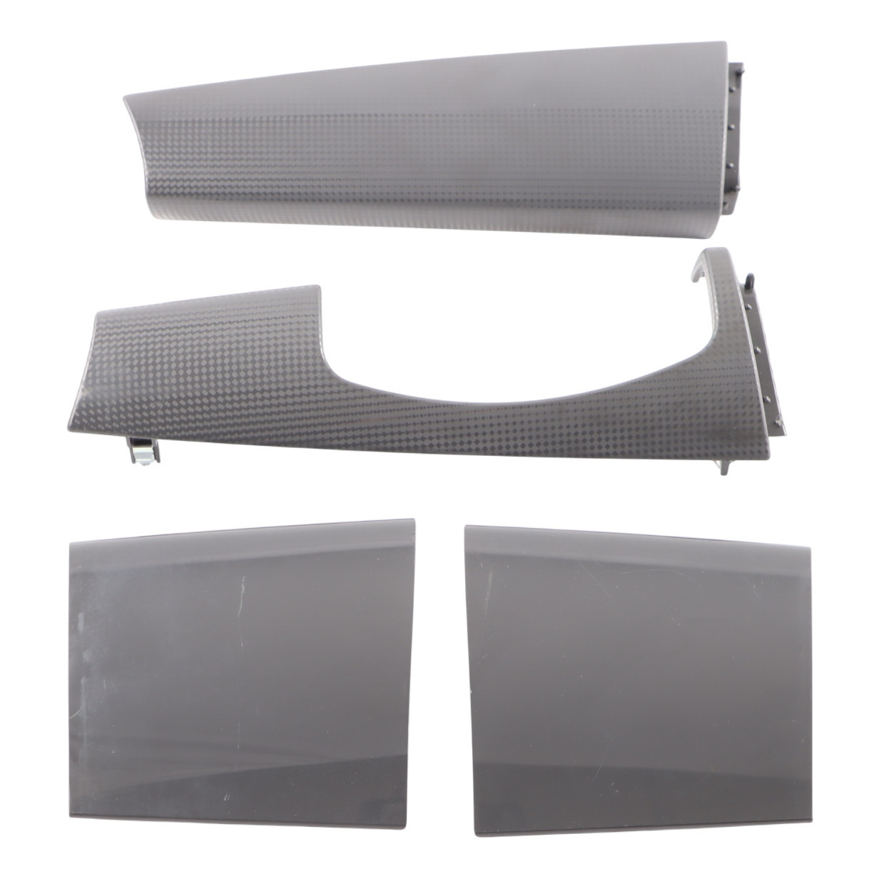 Dashboard Trim Mini F55 F56 F57 Decorative Strip Interior Cover Set Hazy Grey