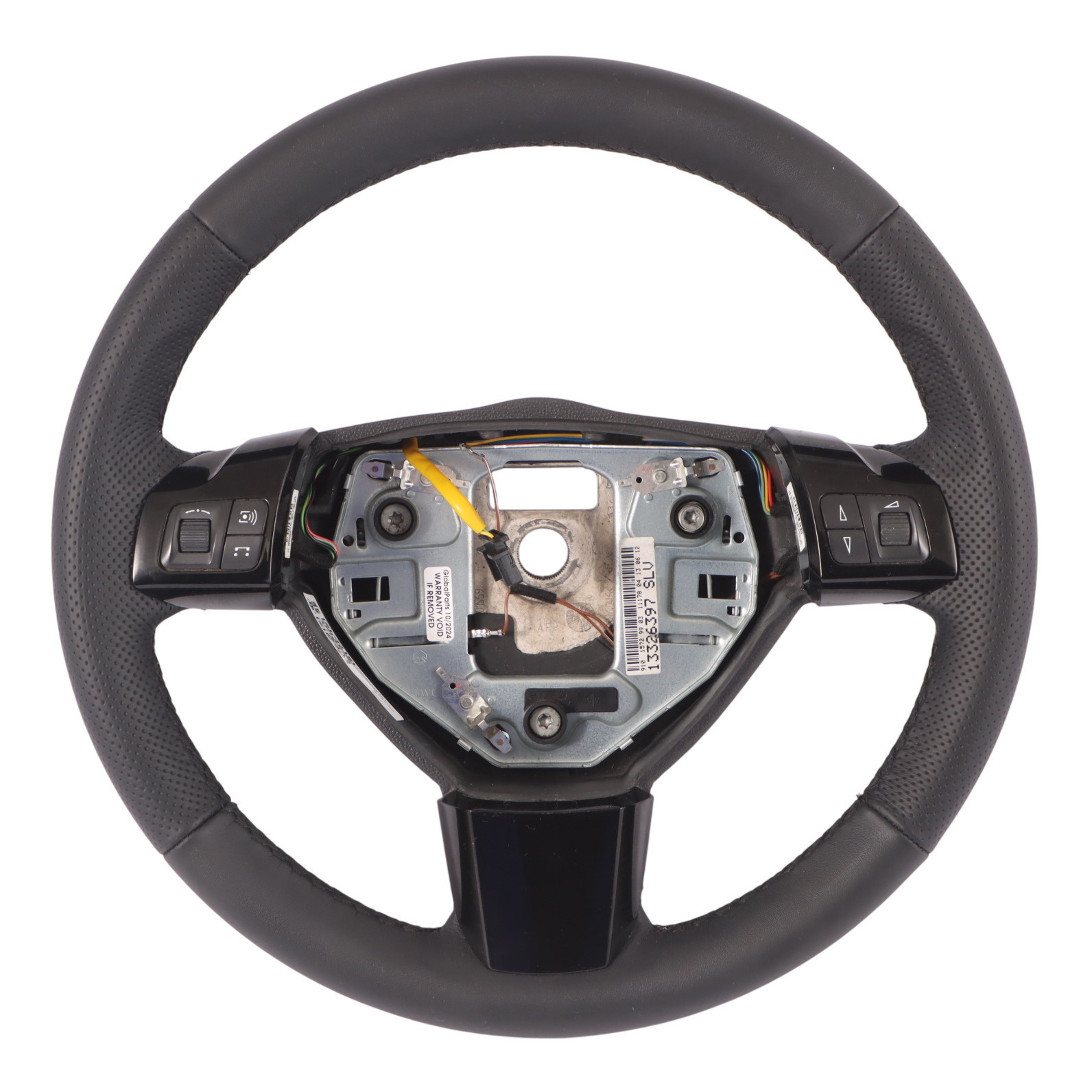 Vauxhall Zafira B NEW Black Leather Steering Wheel Multifunction 13326397