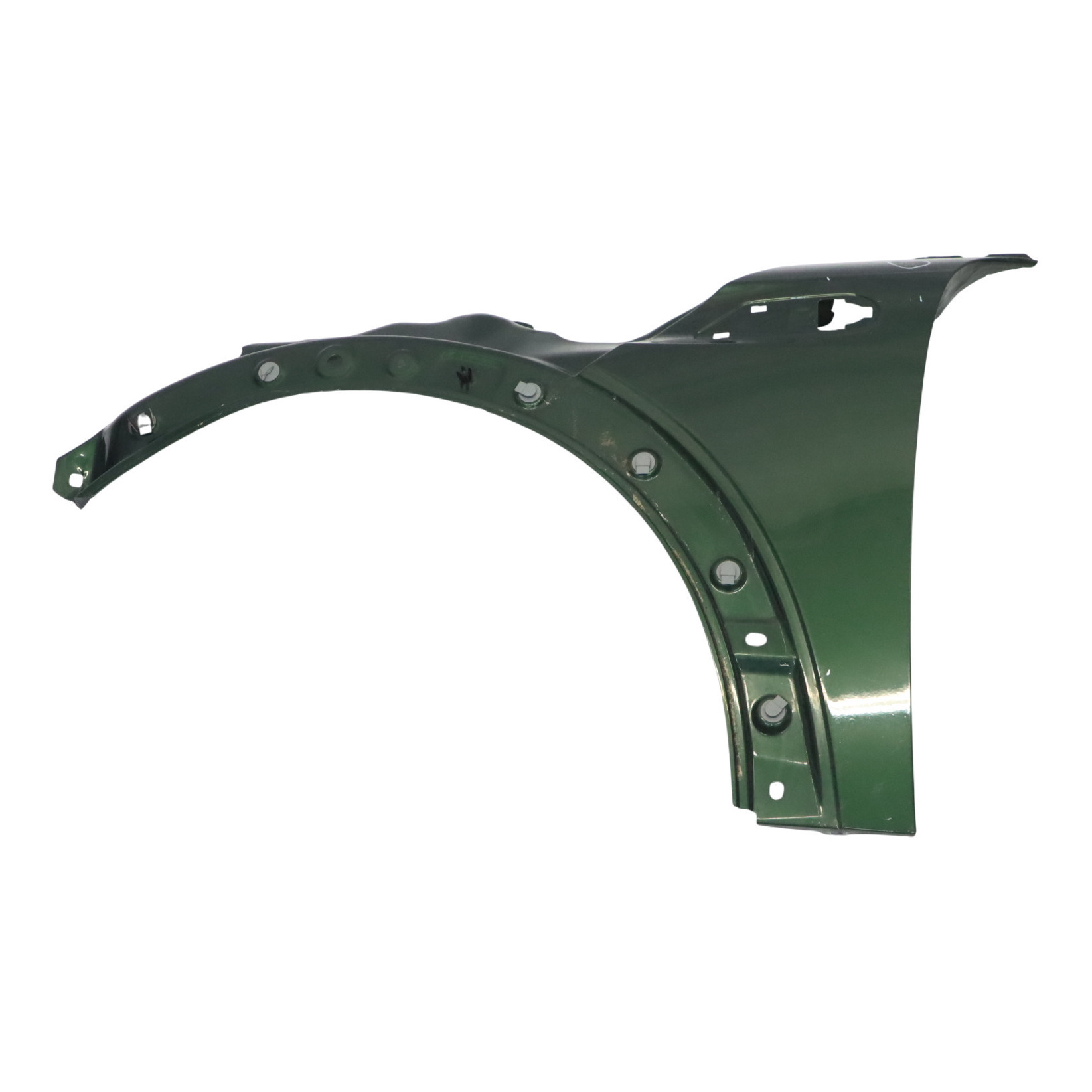 Mini R55 R56 R57 R58 Seitenwand Vorne Links British Racing Green Gruen II - B22