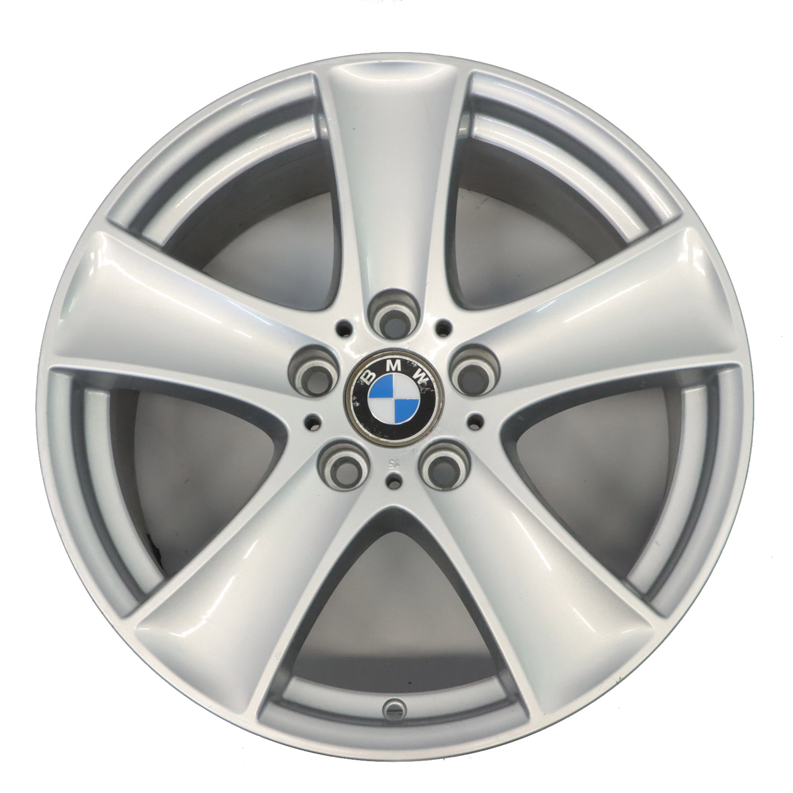 BMW X5 E70 Silver Wheel Alloy Rim 18" ET:46 8.5J Star Spoke 209 6770200