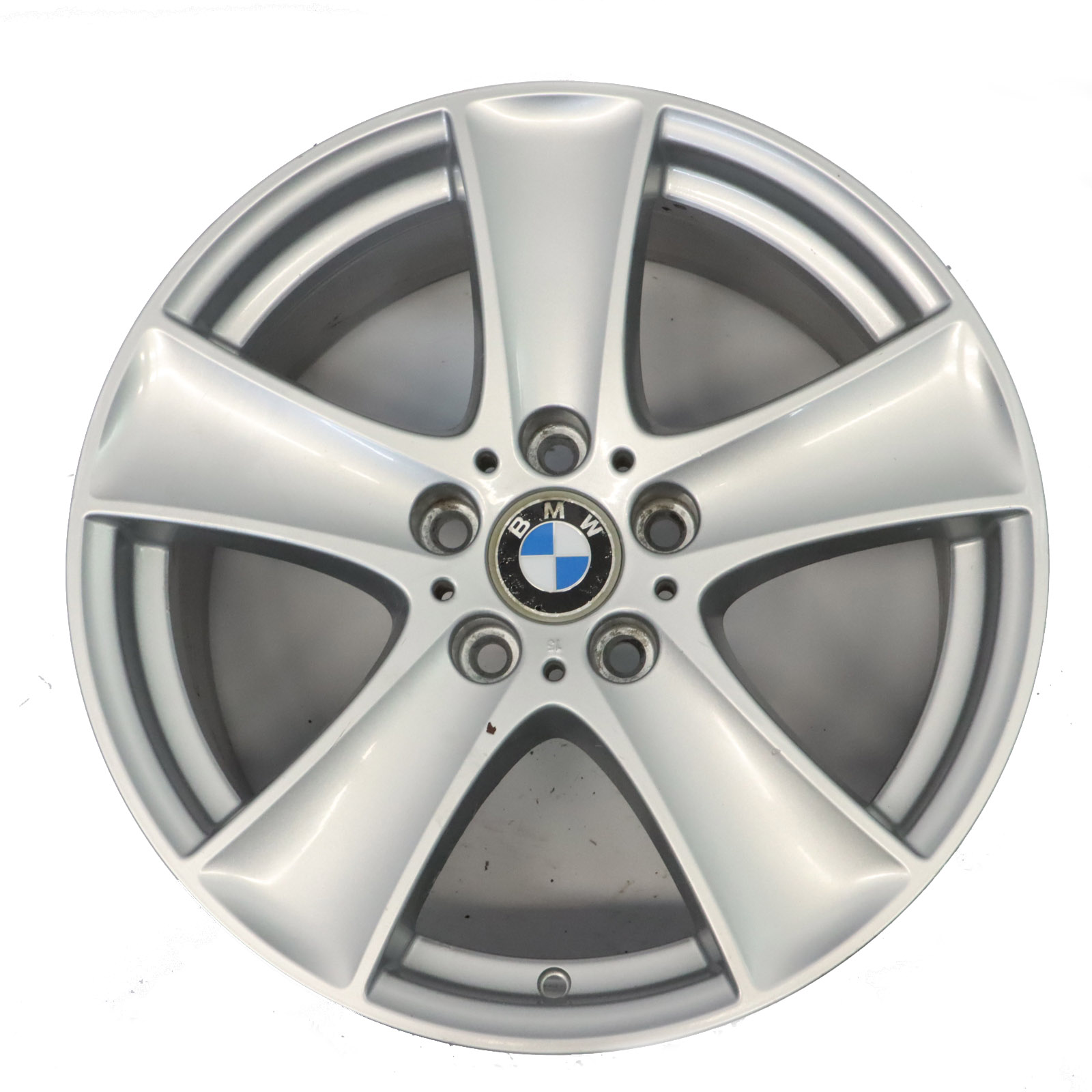 BMW X5 E70 Silver Wheel Alloy Rim 18" ET:46 8.5J Star Spoke 209 6770200