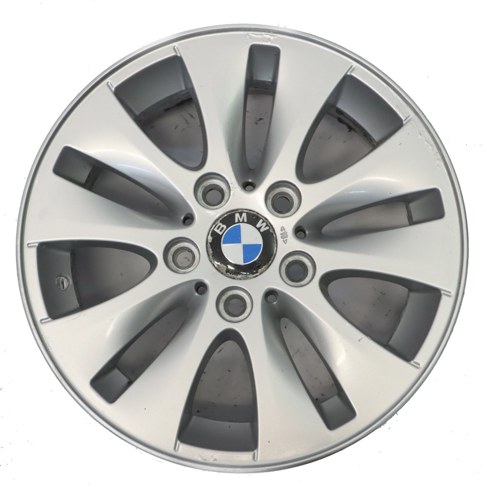 Wheel Rim BMW E81 E82 E87 Silver Alloy 16" V-Spoke 229 ET:42 6,5J 6779786