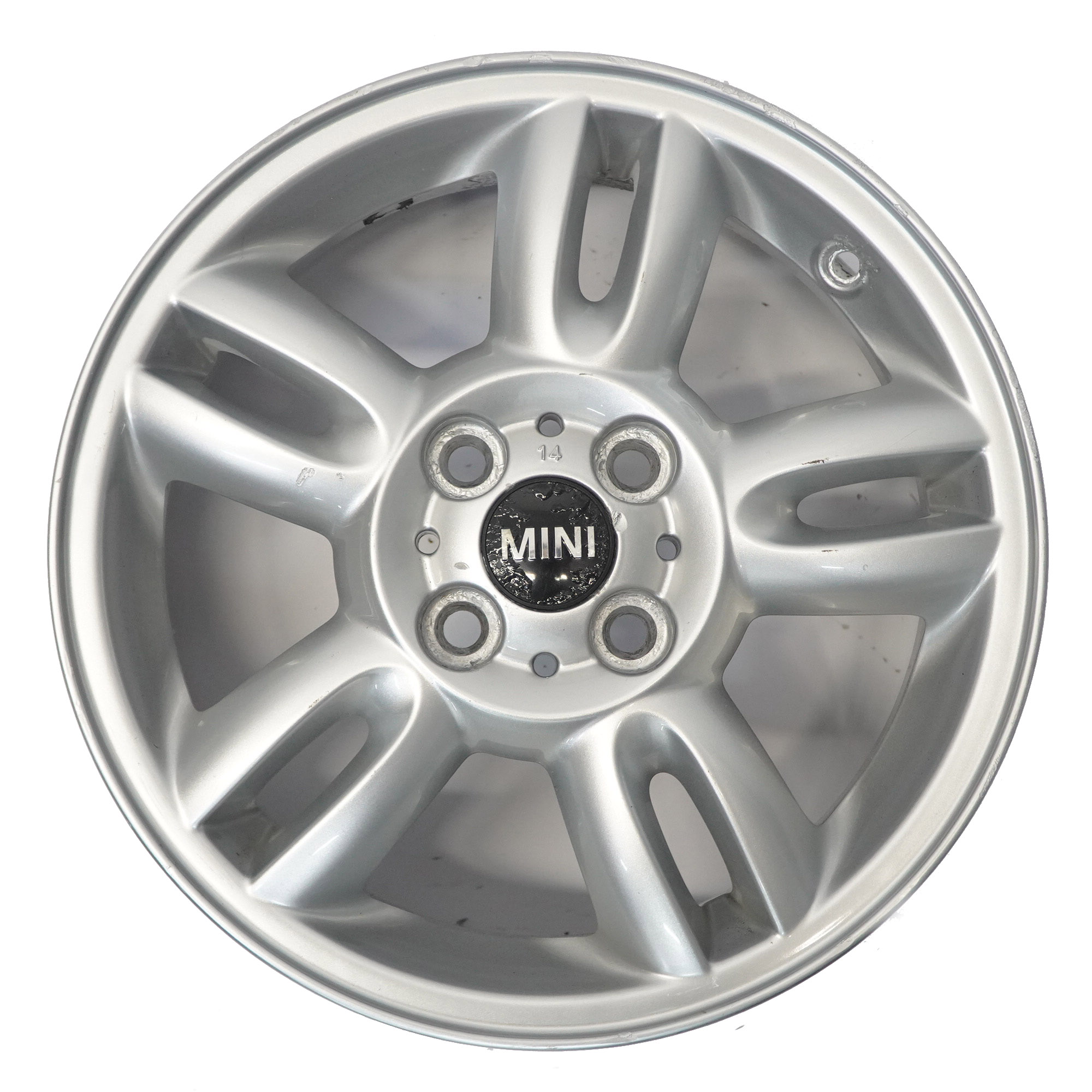 Mini Cooper R55 R56 Silber Alu Felge Alufelge 15" 5,5J 5 Star Twin Spoke 118