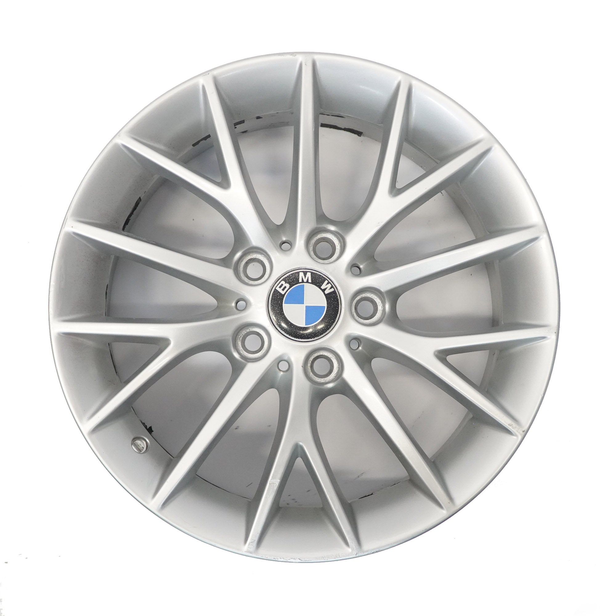 BMW F20 F21 F22 F23 Silver Wheel Alloy Rim 17" 7J ET:40 Y-Spoke 380 6796205