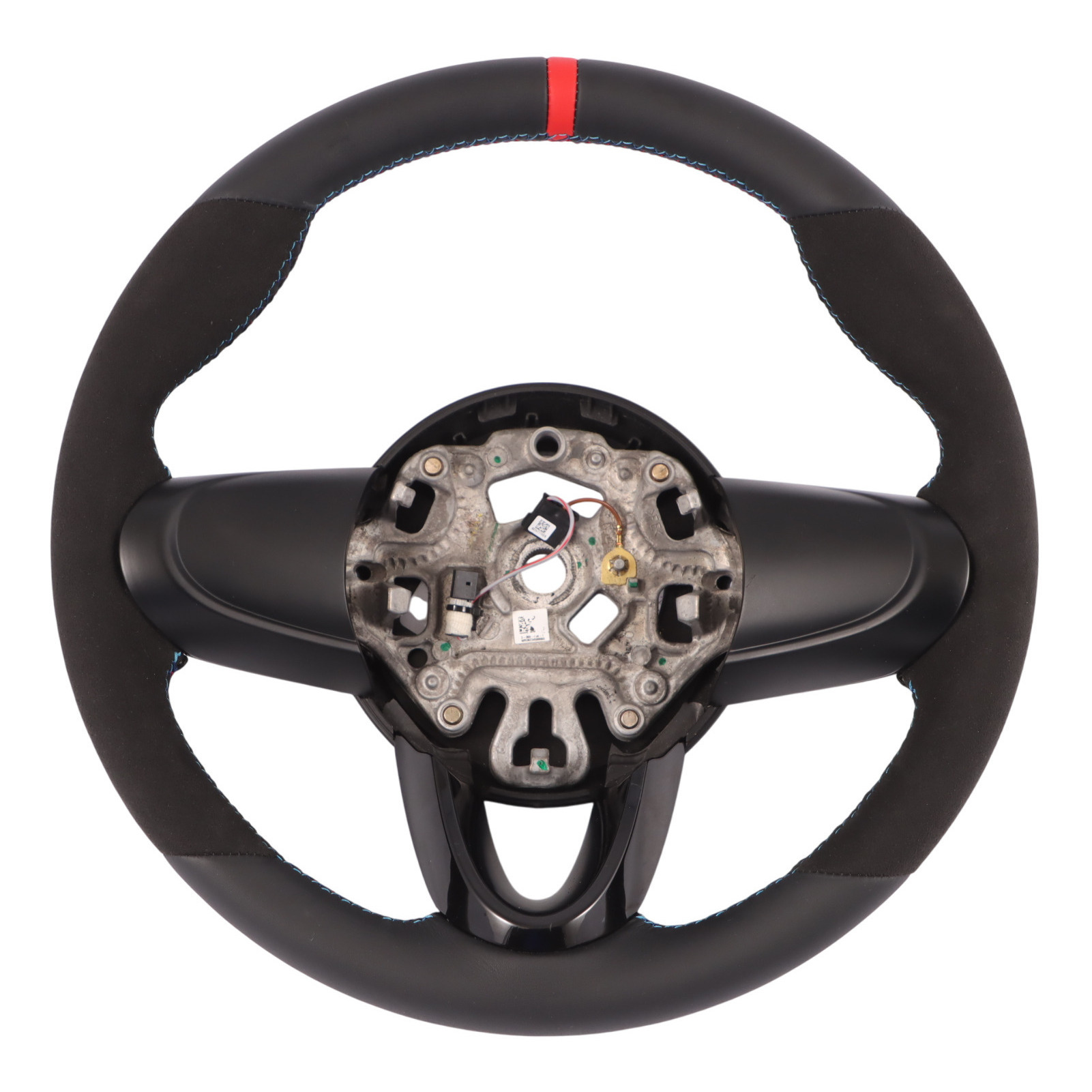 Mini Cooper F54 F55 F56 F60 NEW Black / Alcantara Leather Sport Steering Wheel