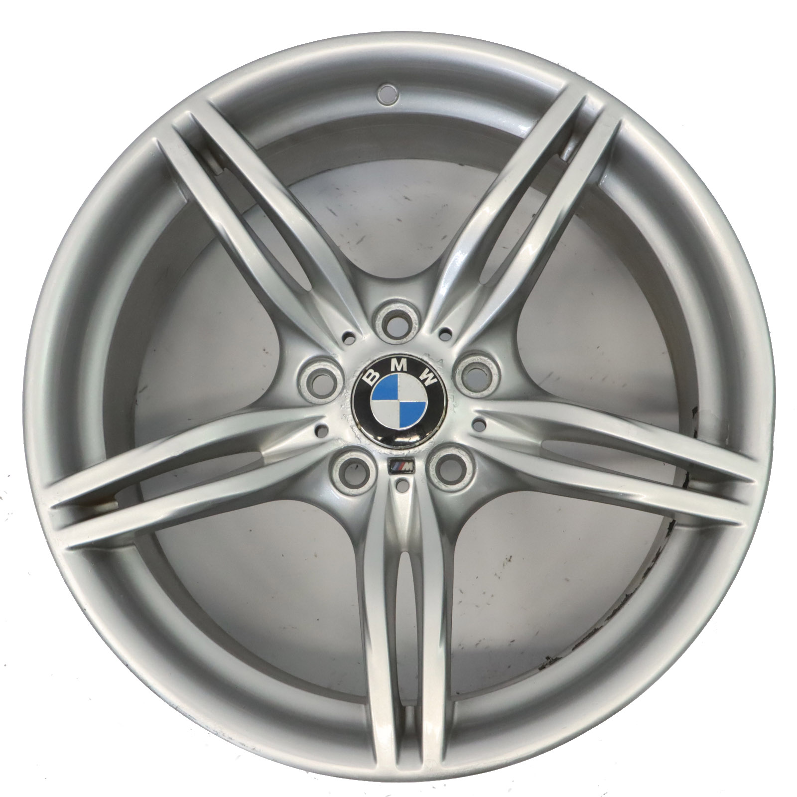 BMW Z4 E89 Silberne Leicht metall felge hinten 19" 9J M Doppelspeiche 7842136