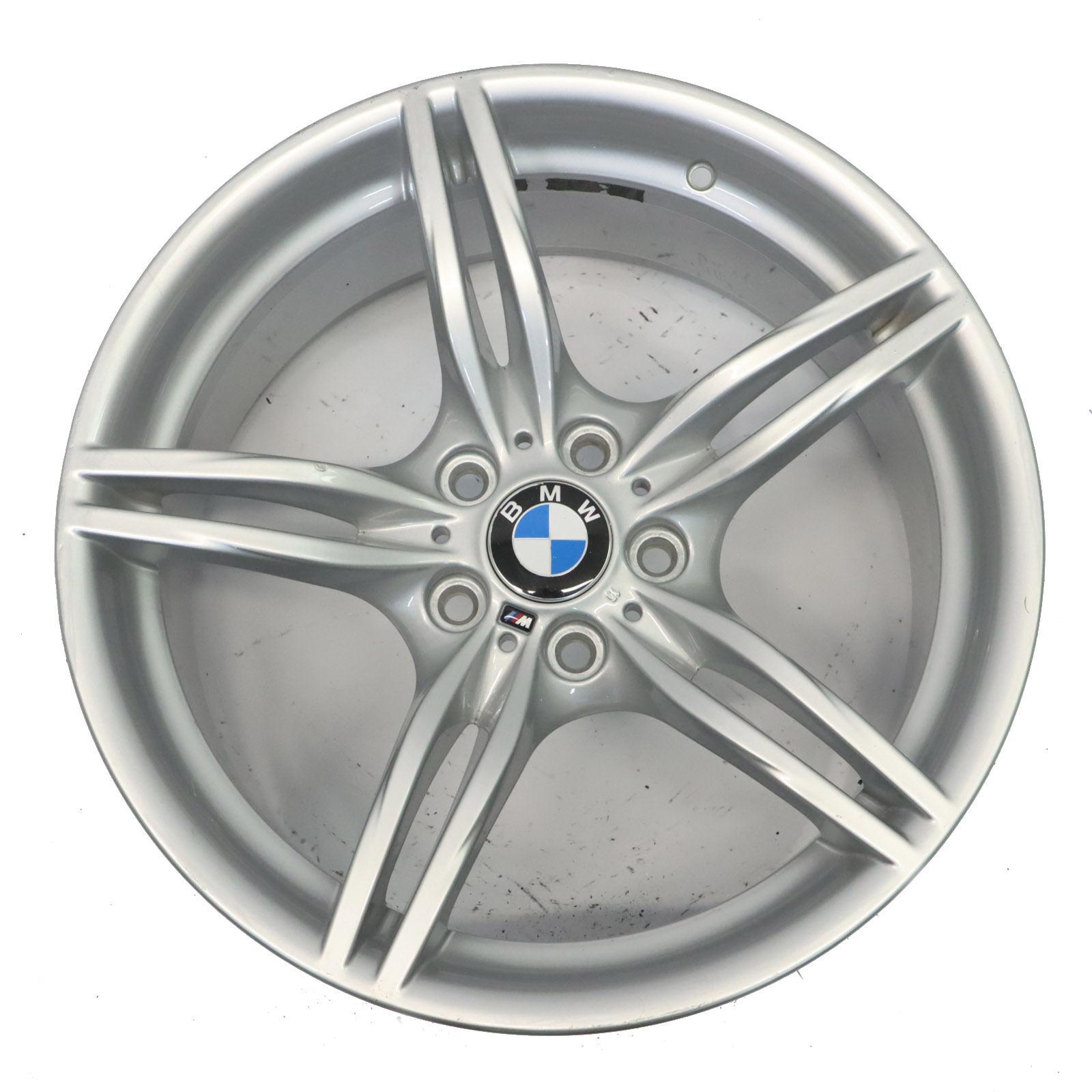 BMW Z4 E89 Silberne Leicht metall felge hinten 19" 9J M Doppelspeiche 7842136