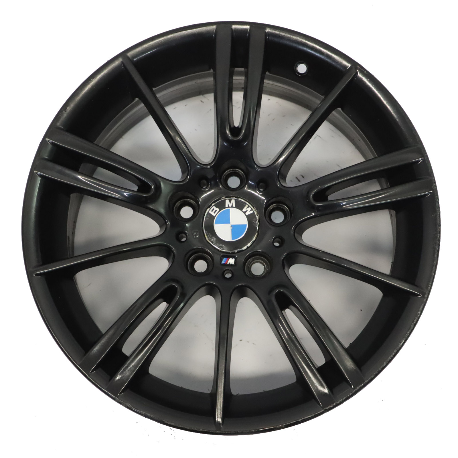 BMW E90 E91 E92 Vorne Alu Felge Alufelge Schwarz 18" 8J ET:34 M Sternspeiche 193