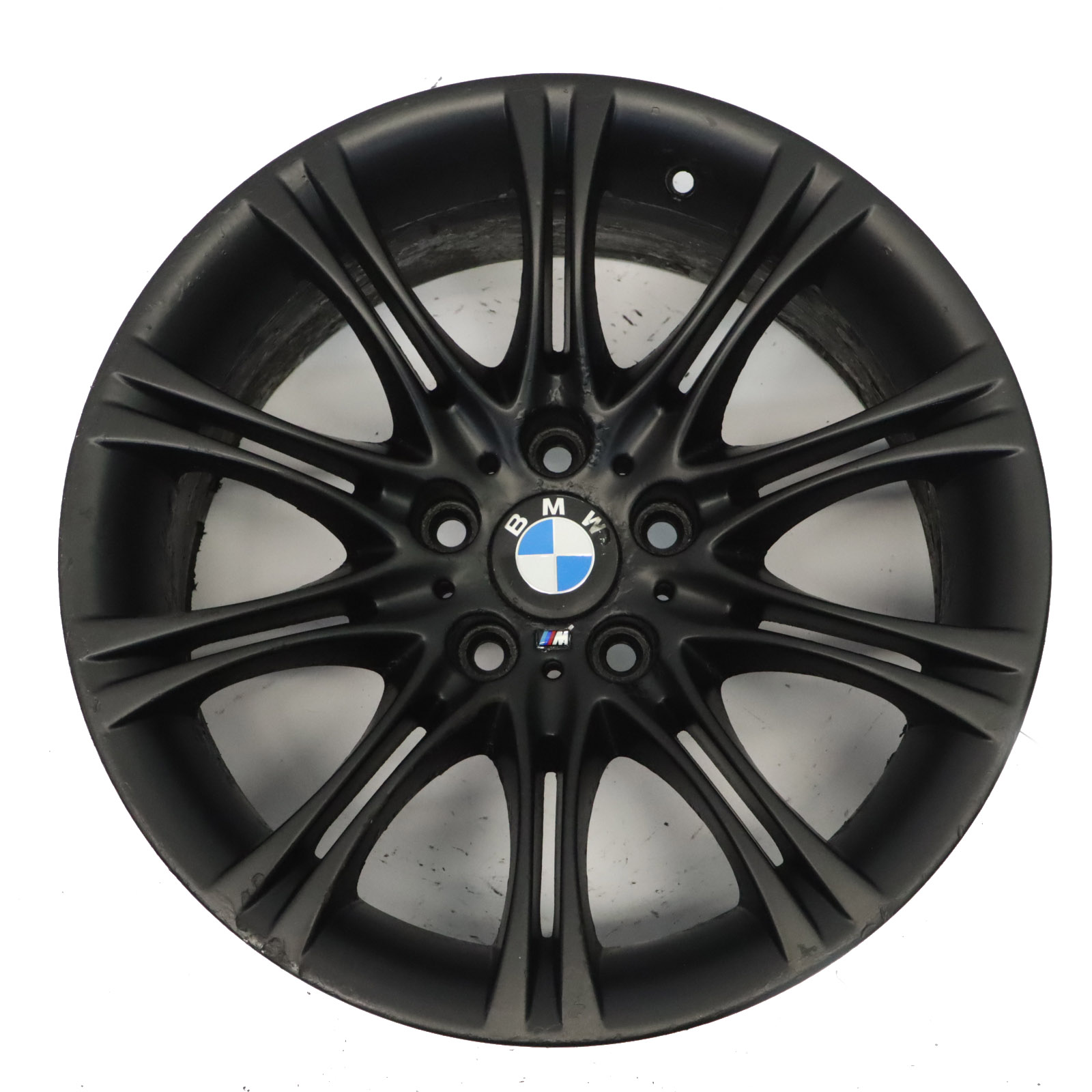 BMW E60 E61 Black Alloy Wheel Rim 18" 8J ET:20 M Double Spoke 135 8036947