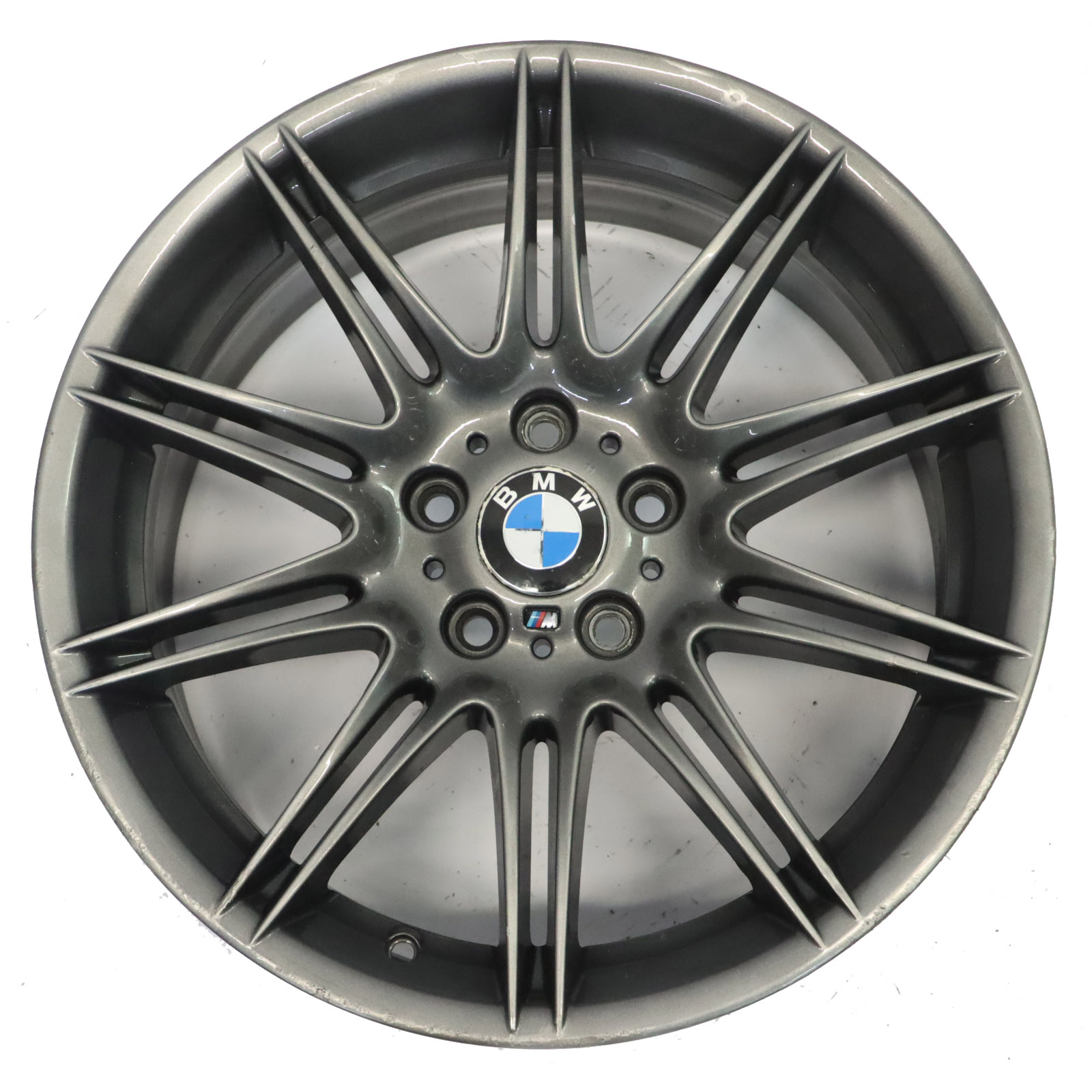 BMW E90 E91 Grey Front Wheel Alloy Rim 19" M Double Spoke 225 8J ET:37 8037141