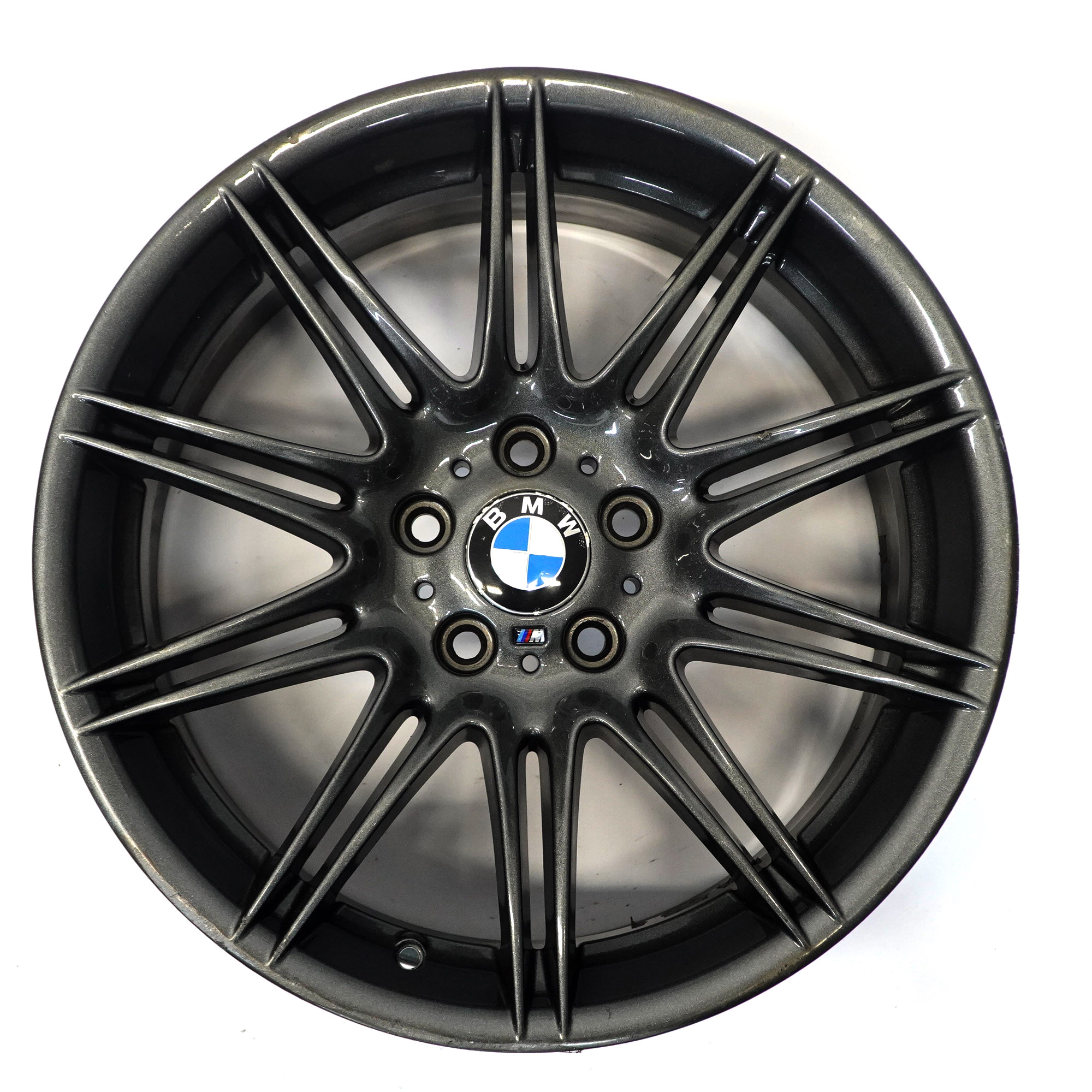 BMW E90 E91 Grey Front Wheel Alloy Rim 19" M Double Spoke 225 8J ET:37 8037141