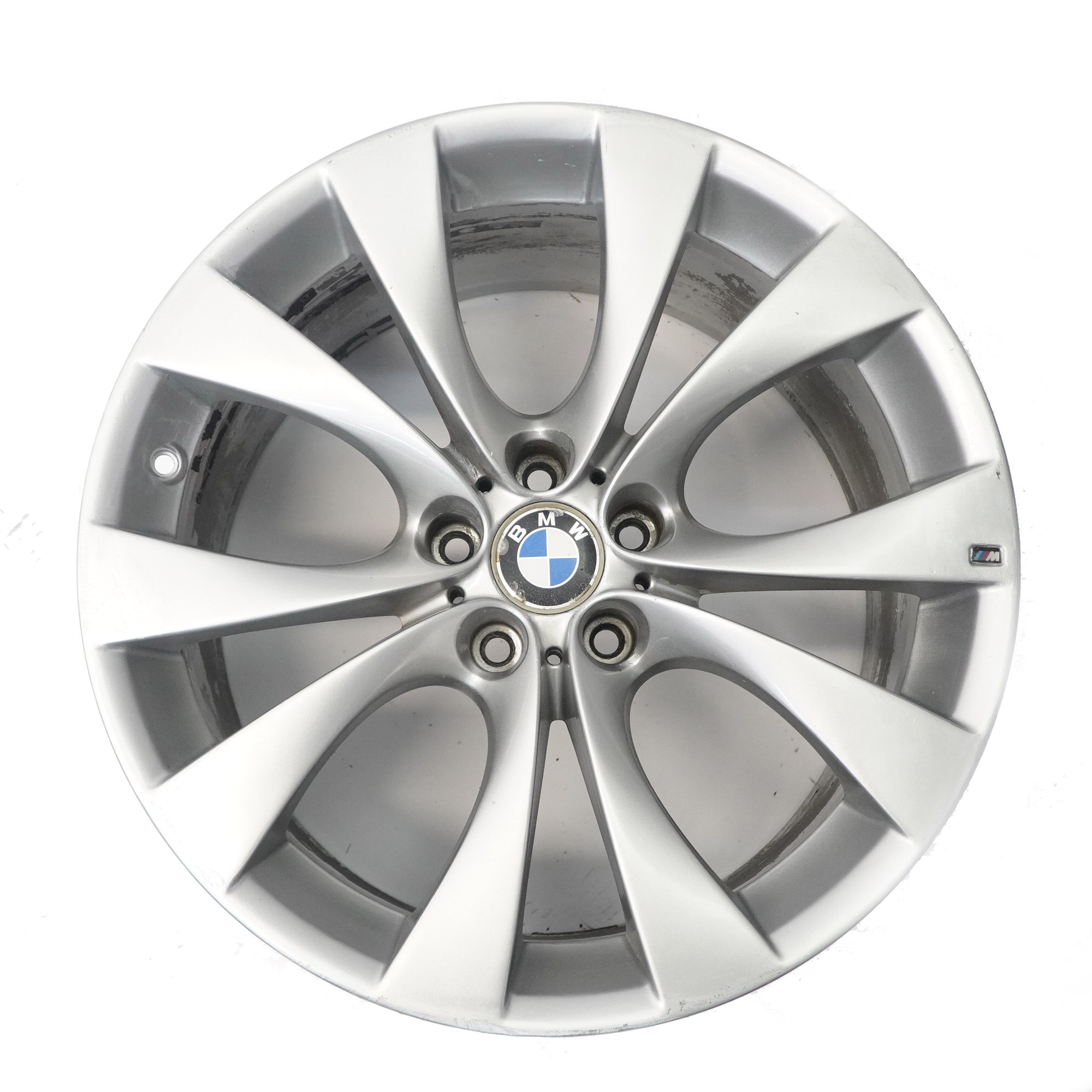 BMW X5 E70 Silver Rear Wheel Alloy Rim 20" M V-spoke 227 ET:35 11J 8037350