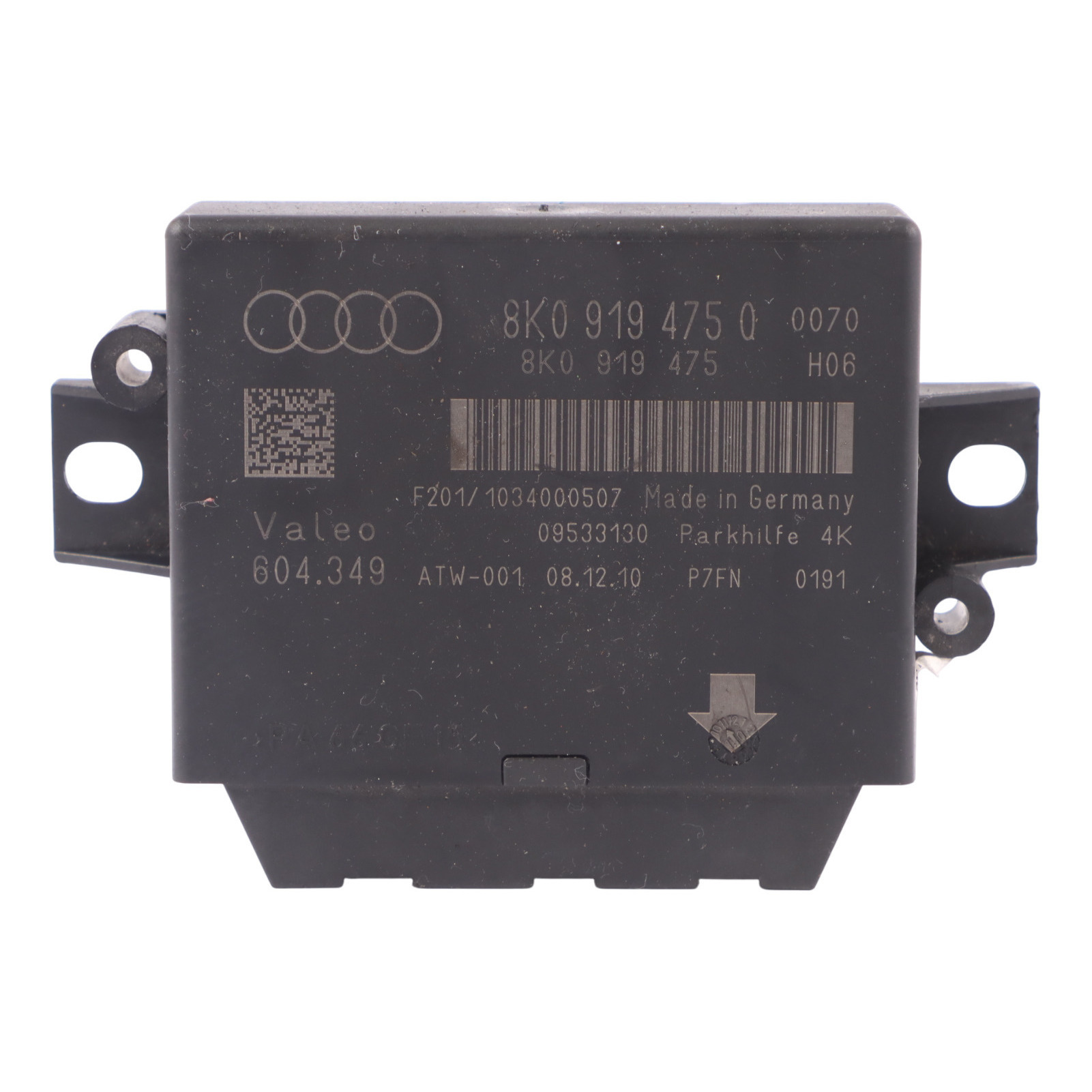 Audi A4 B8 PDC Parktronic Parking Sensor Control Module Unit ECU 8K0919475C