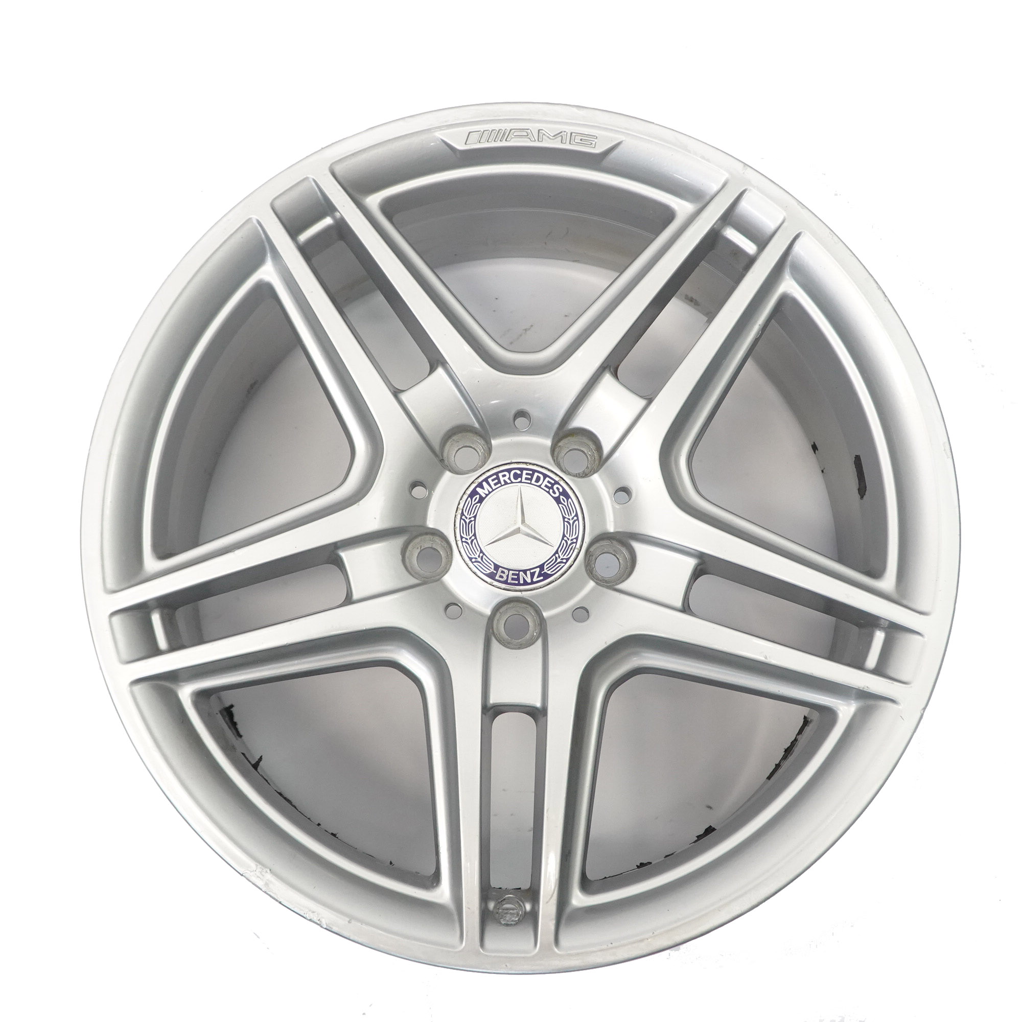 Mercedes W204 AMG Rear Silver Alloy Wheel Rim 18" 8,5J ET:54 A2044014202