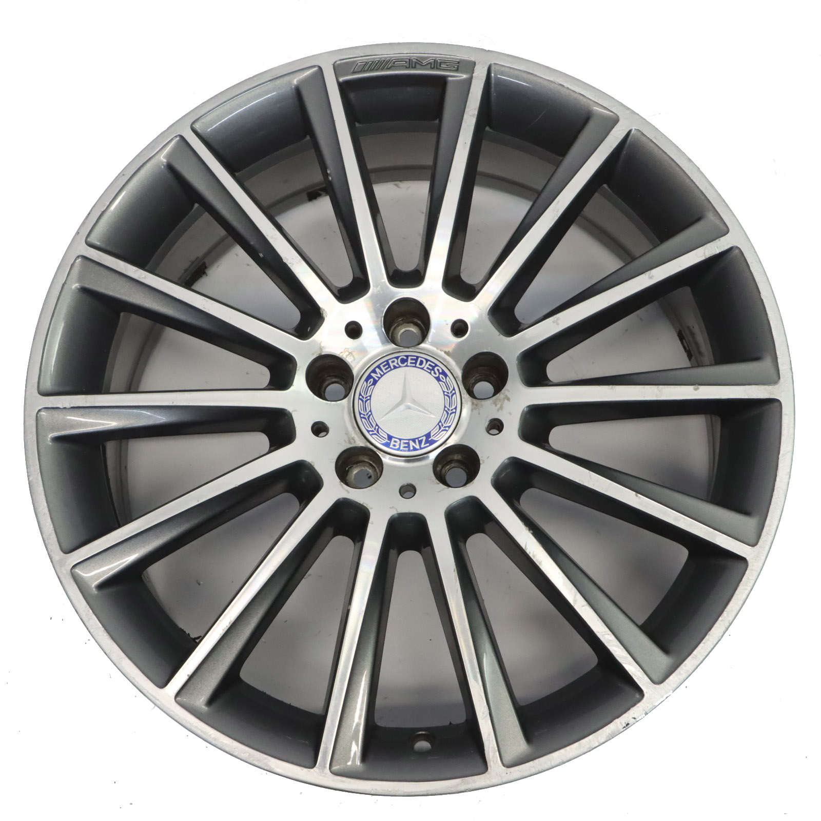 Mercedes W205 Vorder Rad Felge AMG 19" ET:44 7,5J 14 Speichen A2054011300