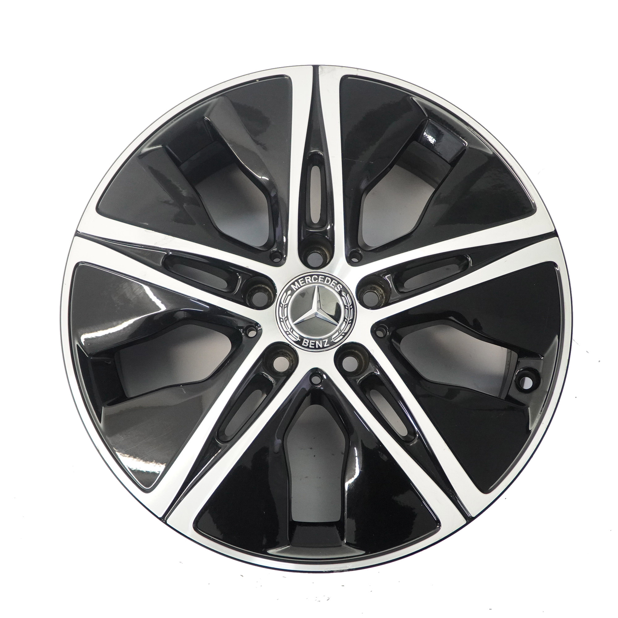 Mercedes W205 Wheel Alloy Rim 17" 7J ET:48.5 5-Spoke All Round A2054019000