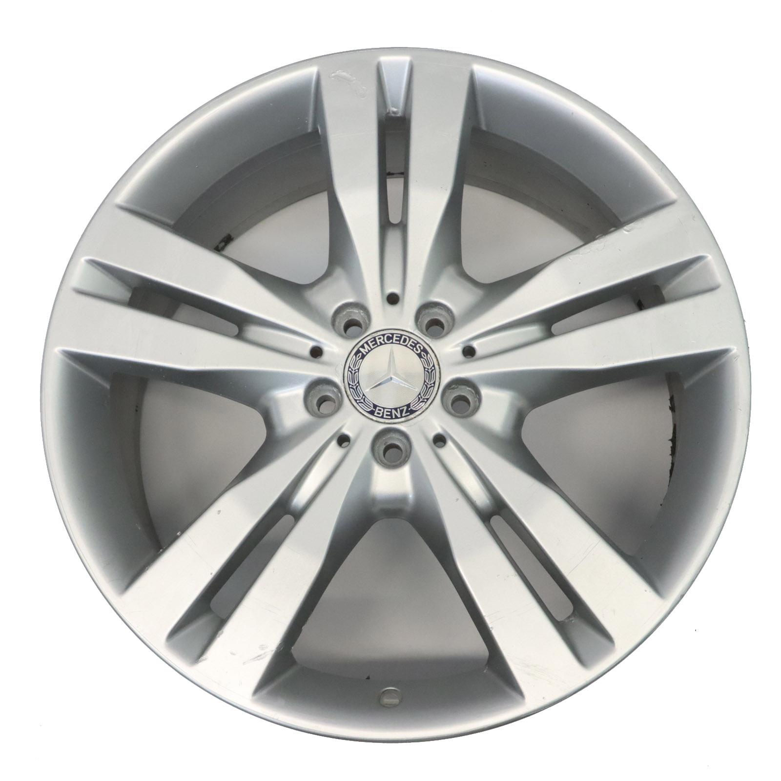 Mercedes W251 Silver Wheel Alloy Rim 20" 5 Double Spoke ET:60 8,5J A2514014002