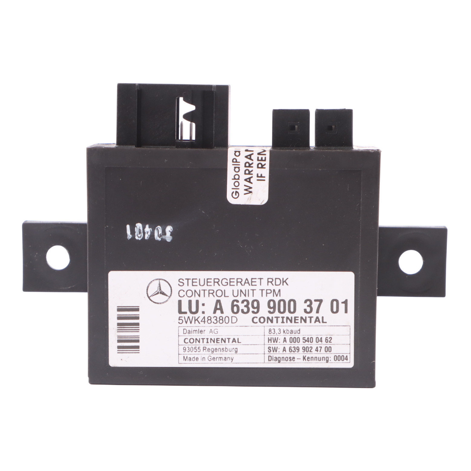 Mercedes W639 Reifen Druck Kontroll Modul Einheit A6399003701