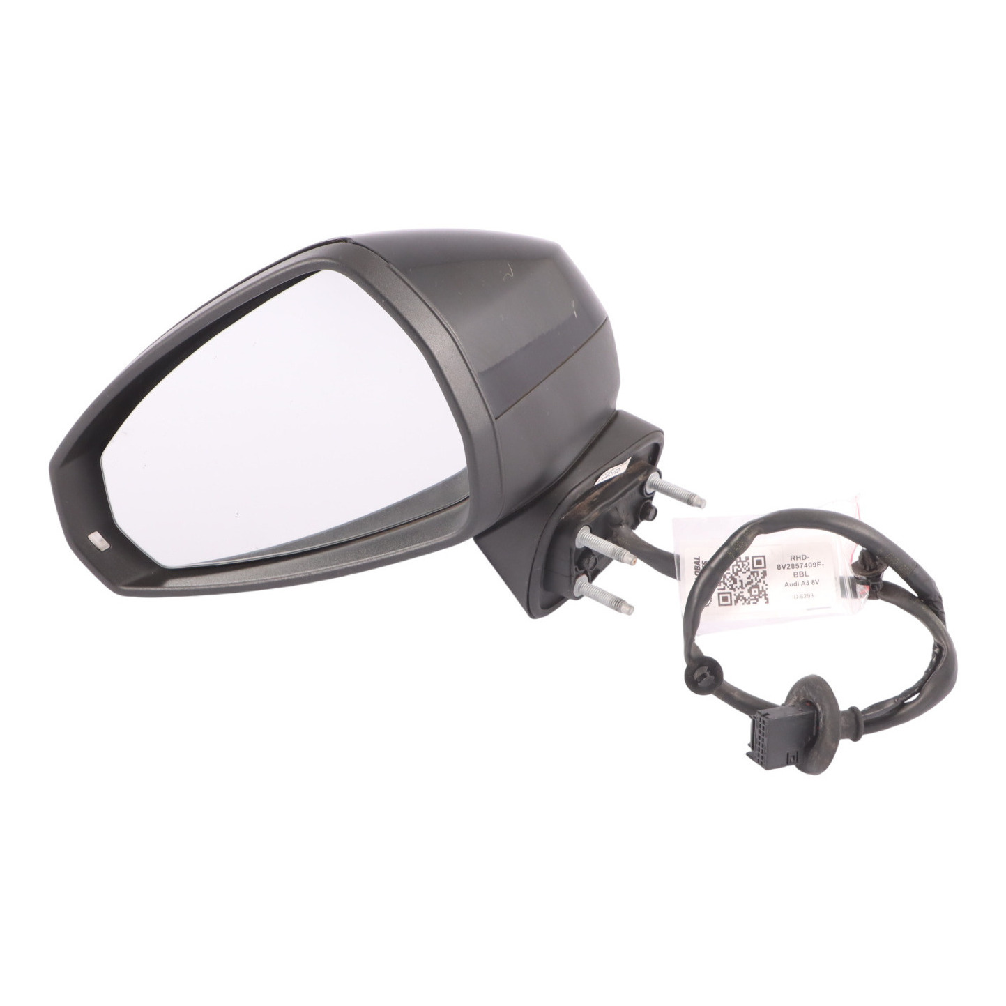 Audi A3 8V Wing Mirror Electric Door Left N/S Outside Brilliant Black - Y9B