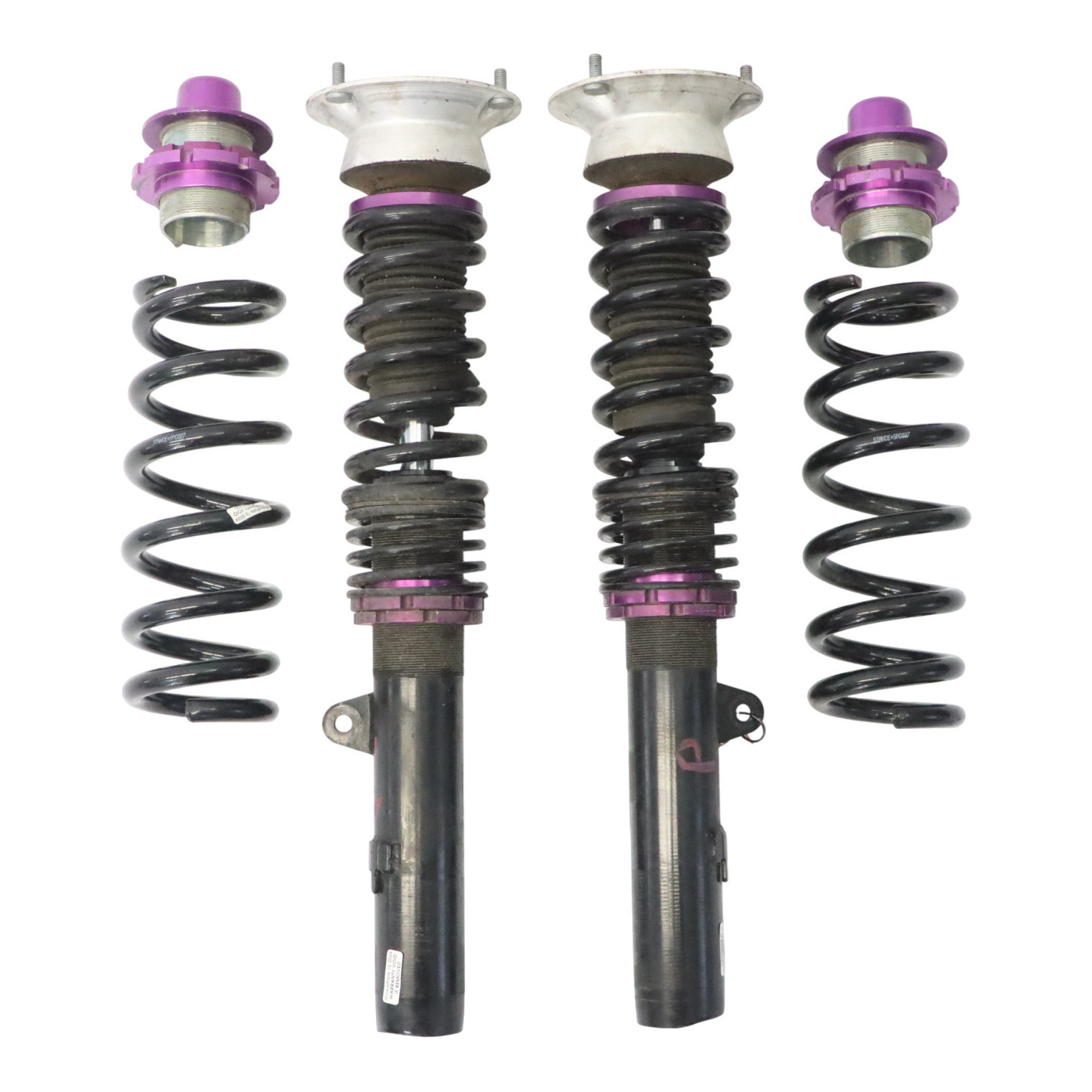 Spring Strut BMW E87 Stance+ Front Left Right Suspension Shock Absorber Set