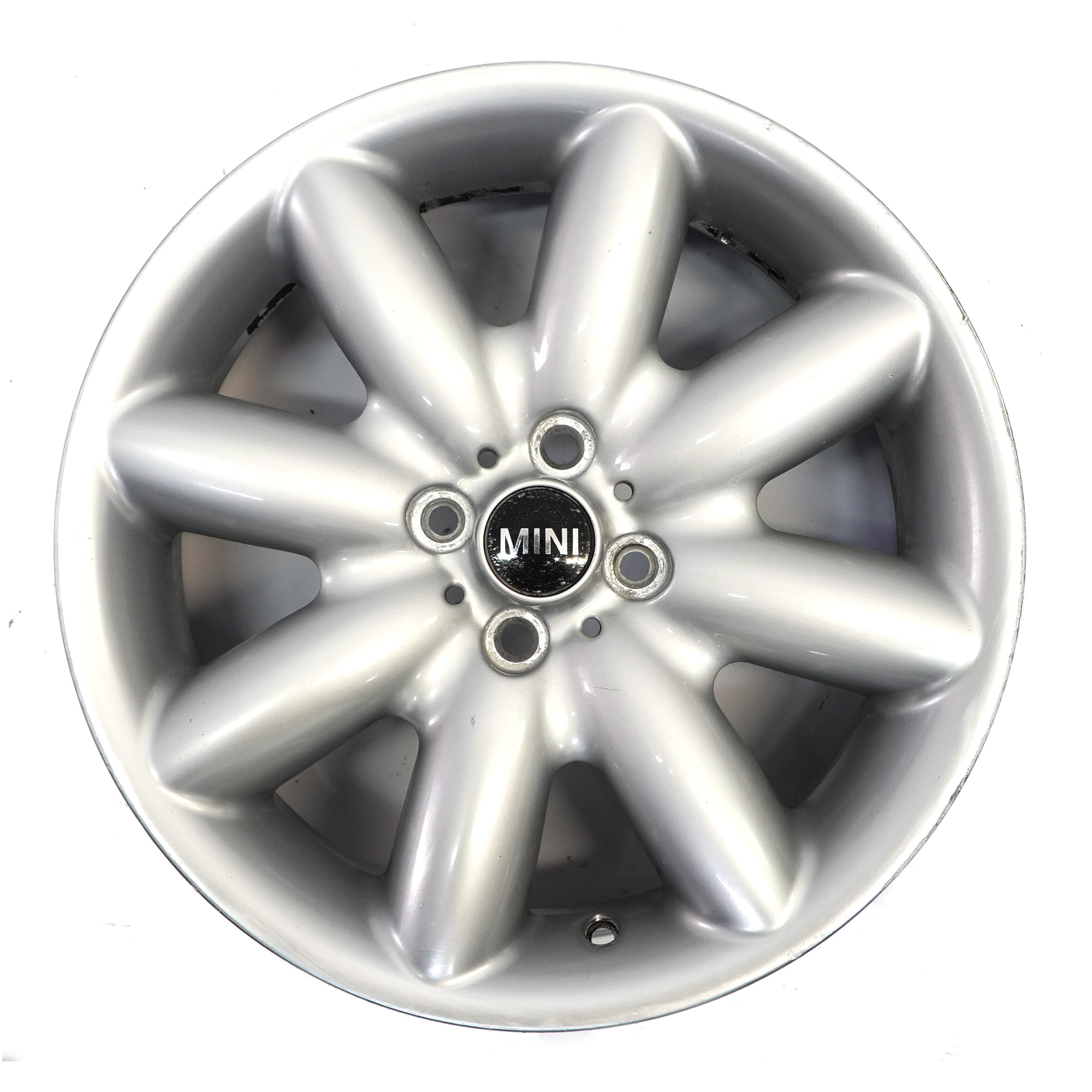 Mini Cooper R50 R55 R56 R57 Silber Alu Felge Felgen 17" ET:48 7J Spoke 85