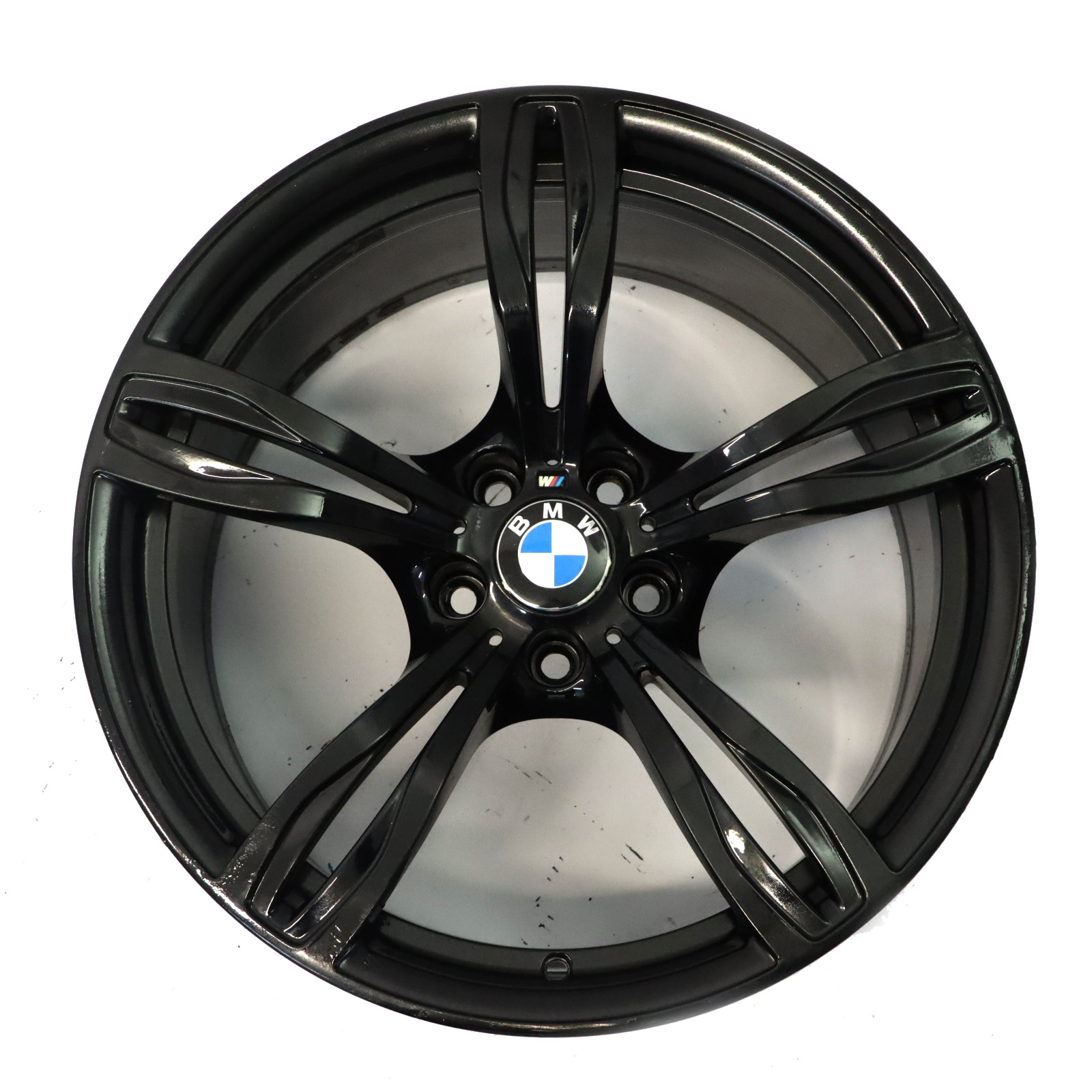 Rear Wheel Rim BMW F12 F13 Black Alloy 20" 10,5J ET19 M Double Spoke 343 2284708