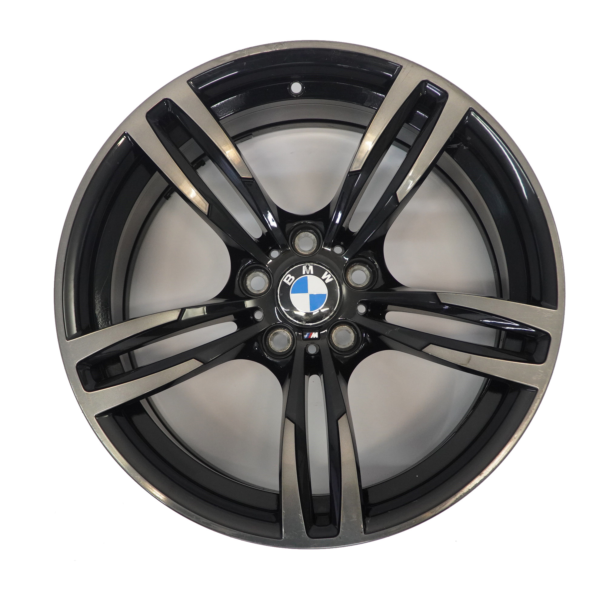 BMW F80 M3 F82 M4 Ferric Grey Front Wheel Alloy Rim 19" 9J M Double Spoke 437