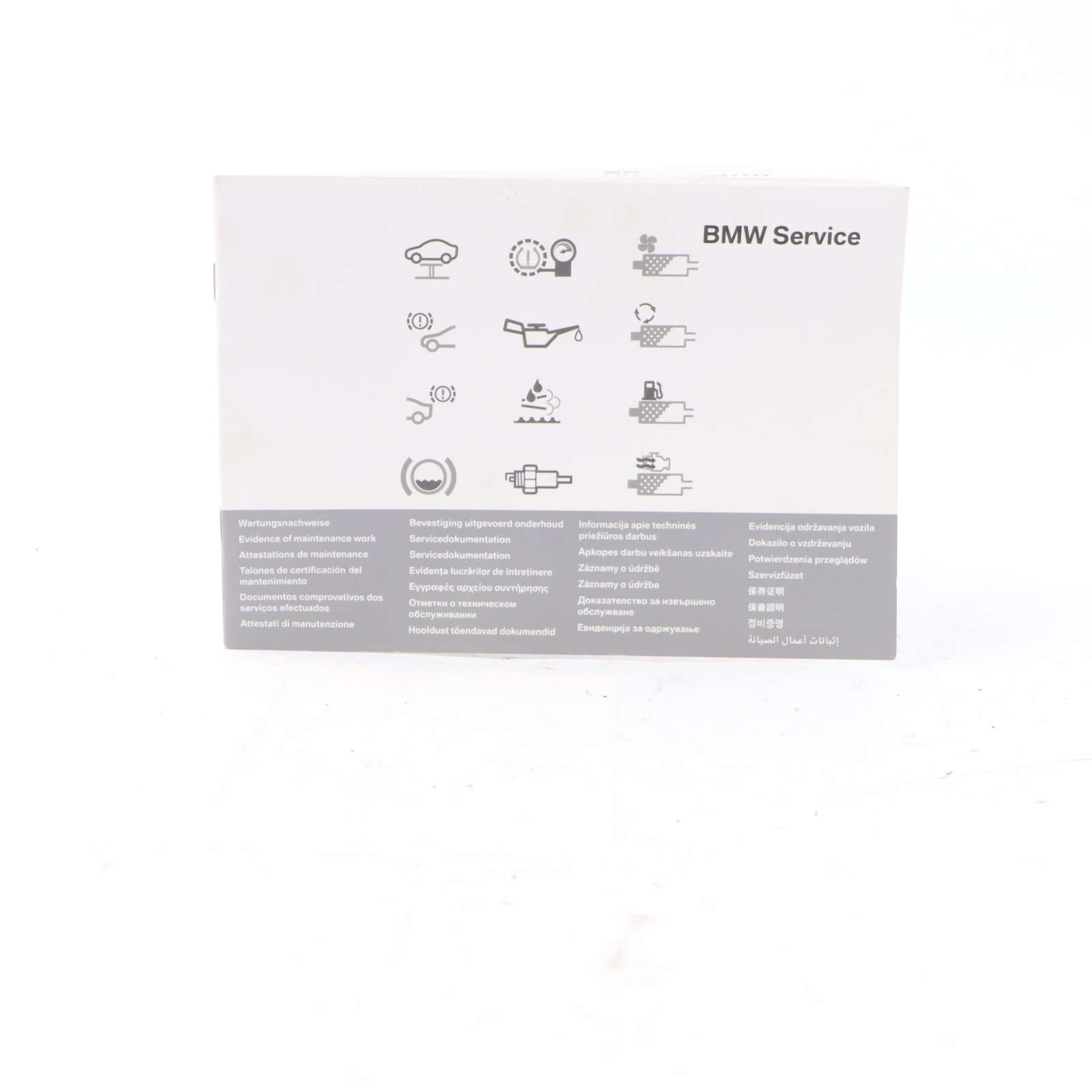 BMW E87 E90 E91 X1 E84 F10 F20 F30 Owner's Service Booklet 2901444