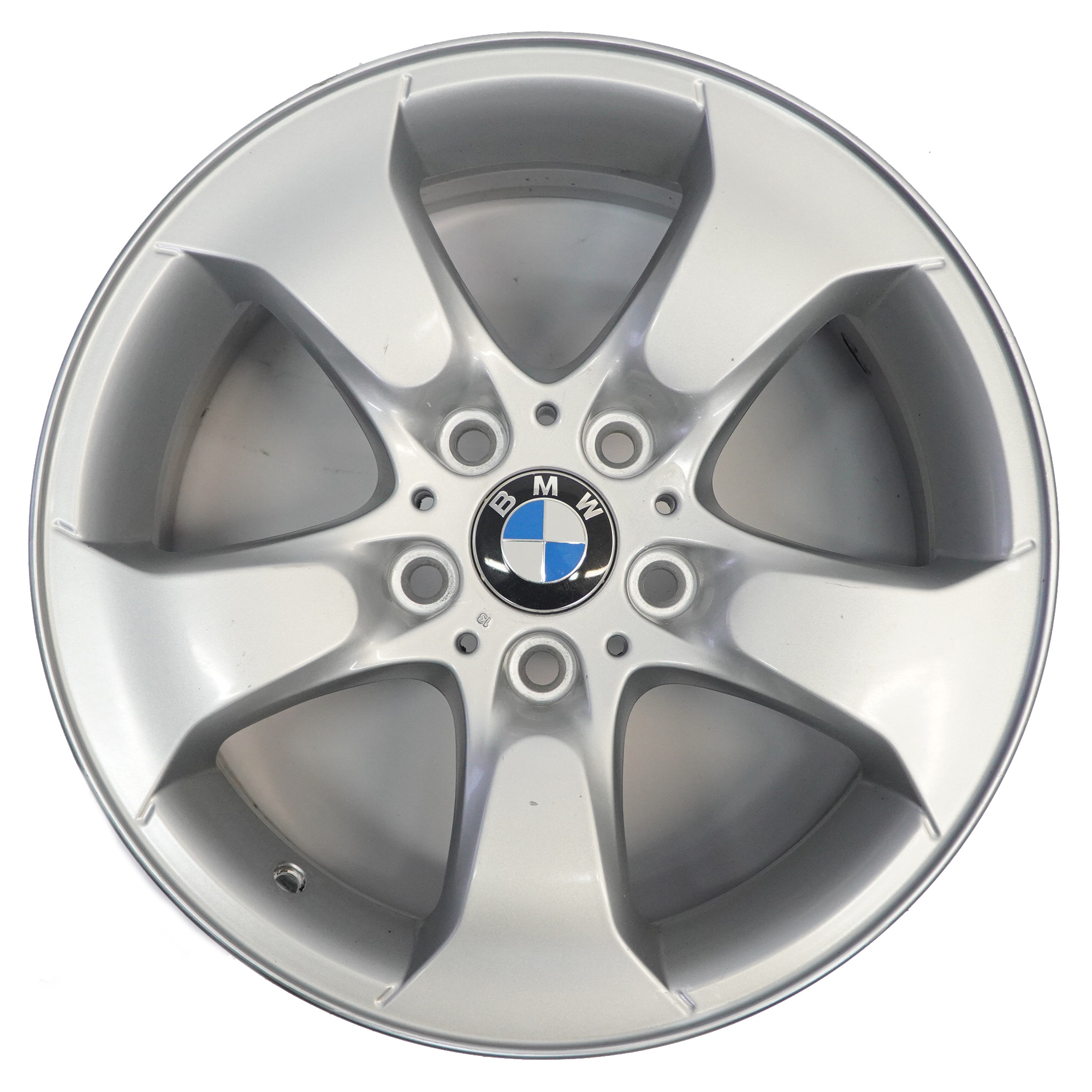 BMW X3 er E83 Silber Alufelge Alu Felge 17" Sternspeiche 204 ET:46 8J 3417393