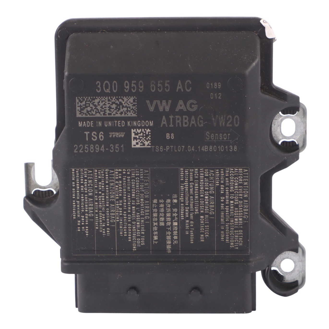 Skoda Octavia 5E Luftmodul Steuergerät ECU3Q0959655AC