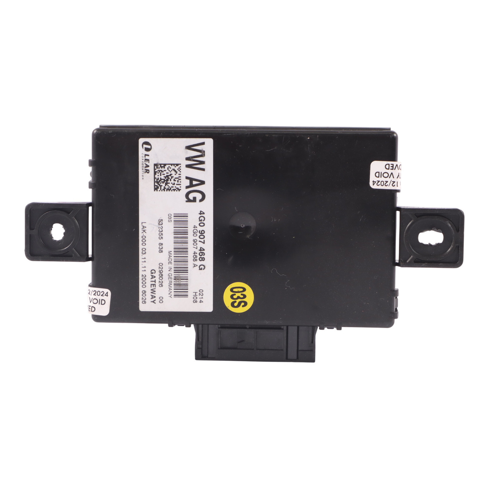 Audi A7 4G8 Zentrale Gateway Steuerung Lear Modul Einheit ECU 4G0907468G