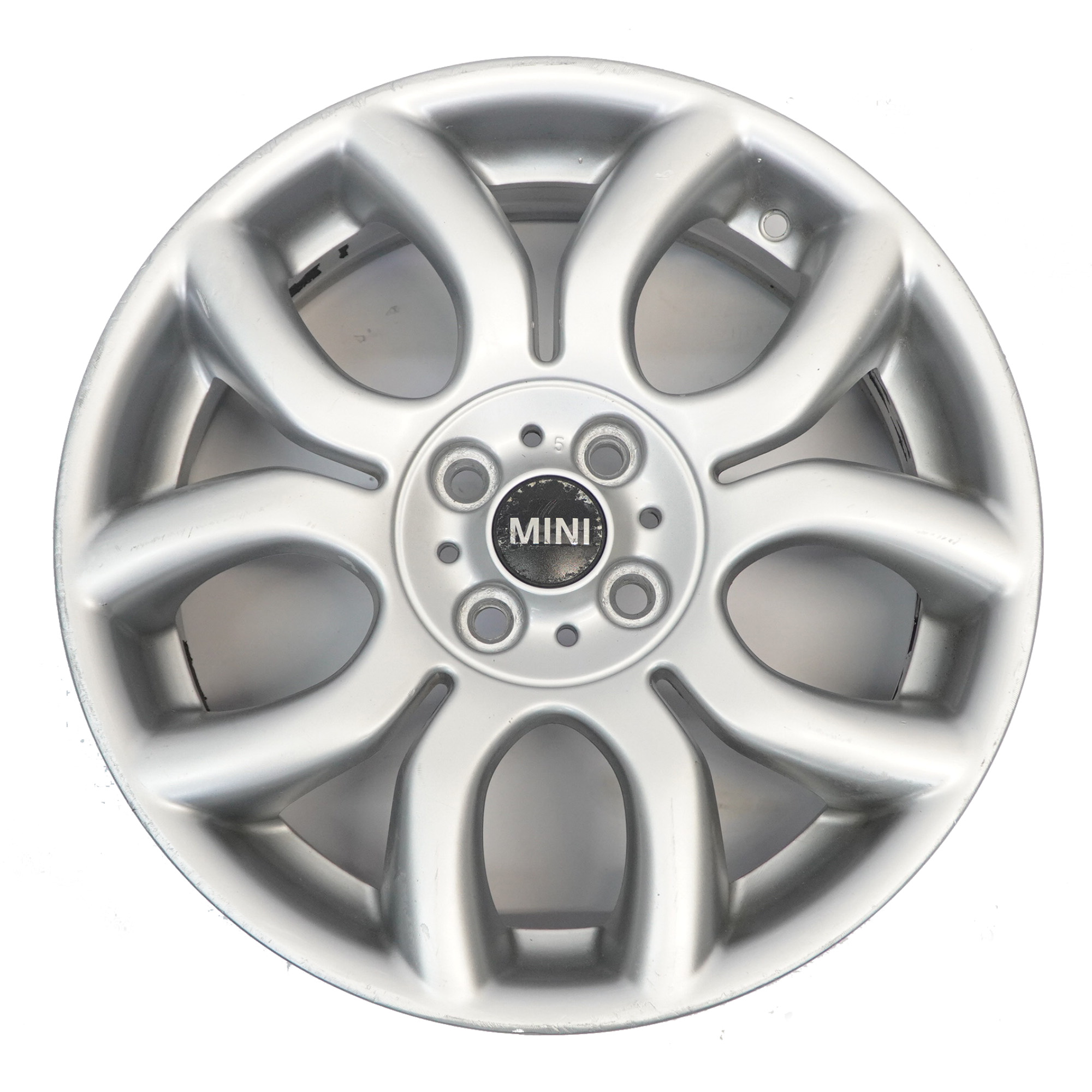 Mini Cooper R50 R55 R56 R57 Silber Alu Felge Alufelge 17" 7J Flamme Speiche 97