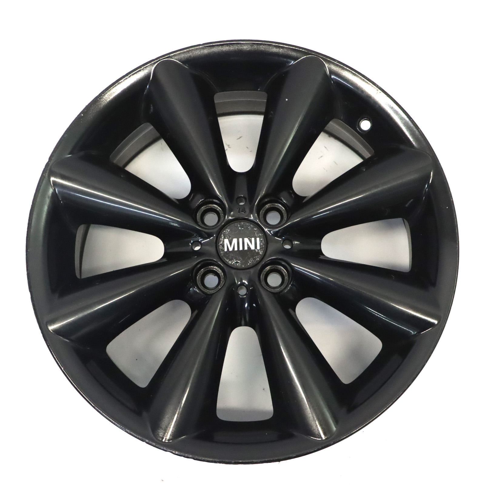 Mini Cooper One R55 R56 Schwarz Alufelge Alu Felge 17" 7J ET:48 Conical Spoke