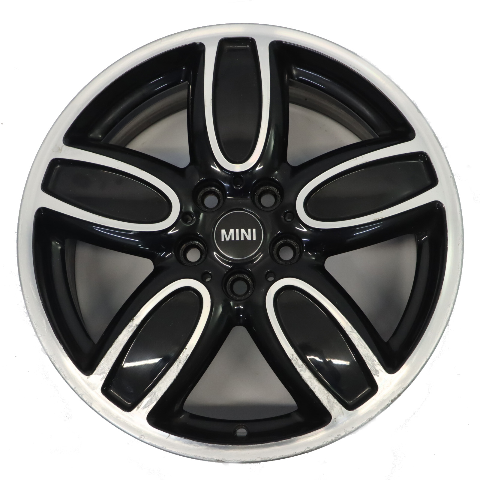 Mini F55 F56 F57 Black Wheel Alloy Rim 18" 8J ET:57 Cup Spoke 2-Tone 6858900