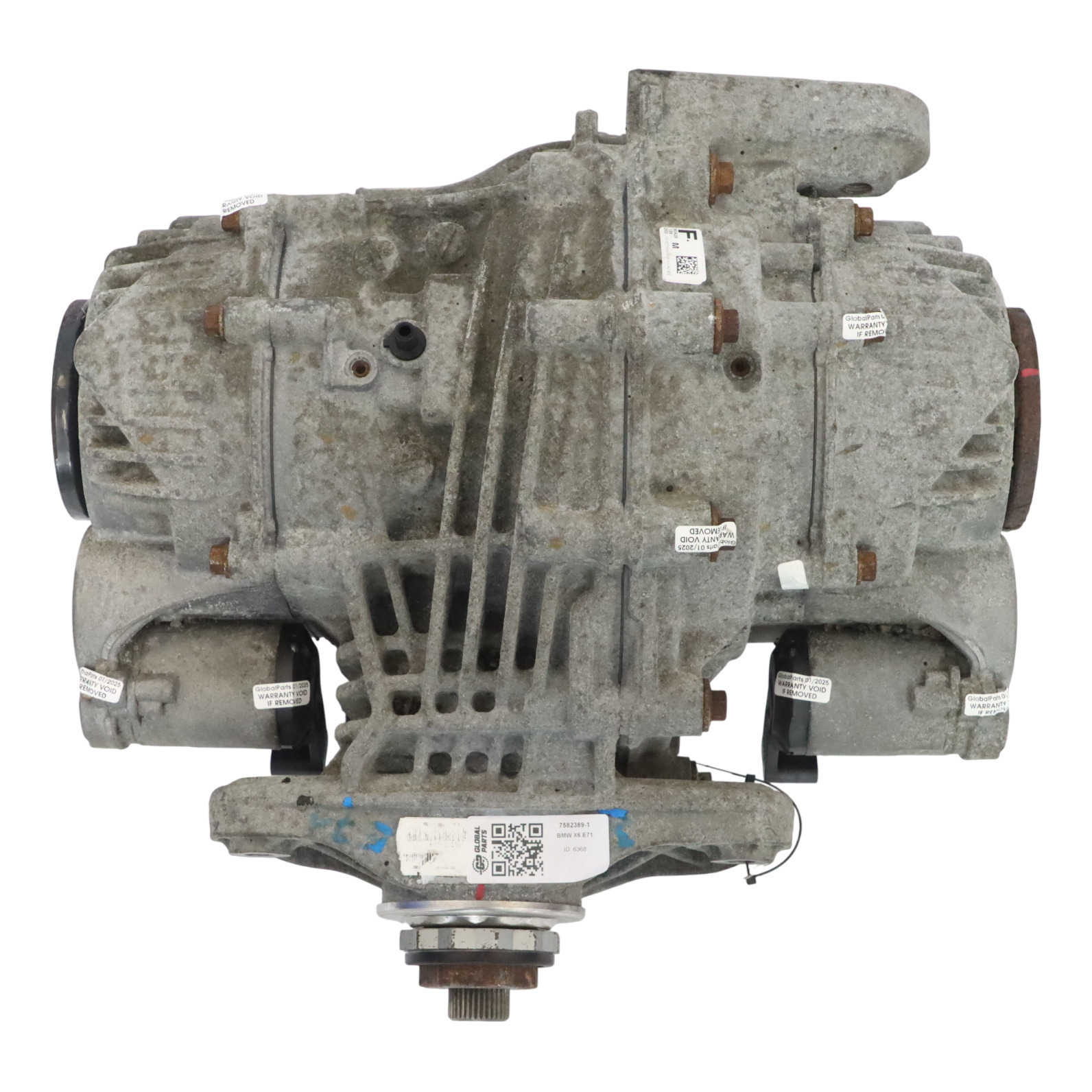 BMW X6 E71 Rear Axle Differential Diff QMV 3,64 Ratio 7586025 WARRANTY