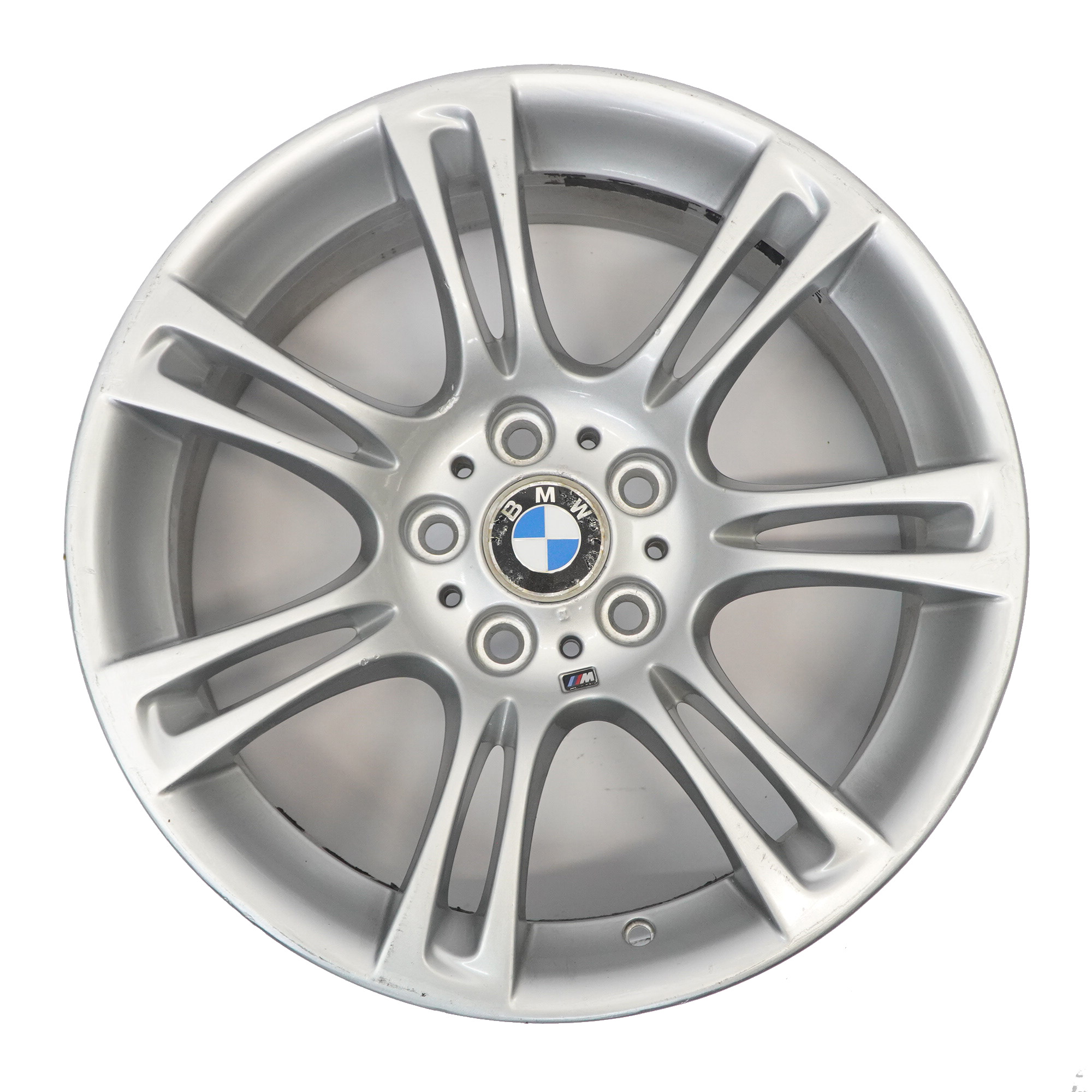 BMW 5 6 F10 F11 F12 Silber Felge Alufelge Rad M Doppelspeiche 350 8J 18" ET:30