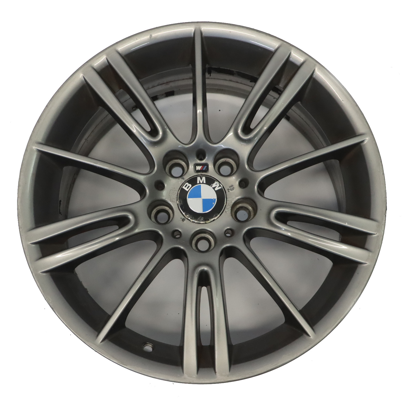 BMW E90 E91 Ferricgrey Hinterradfelge 18" ET:37 8.5J M Spider Speiche 193