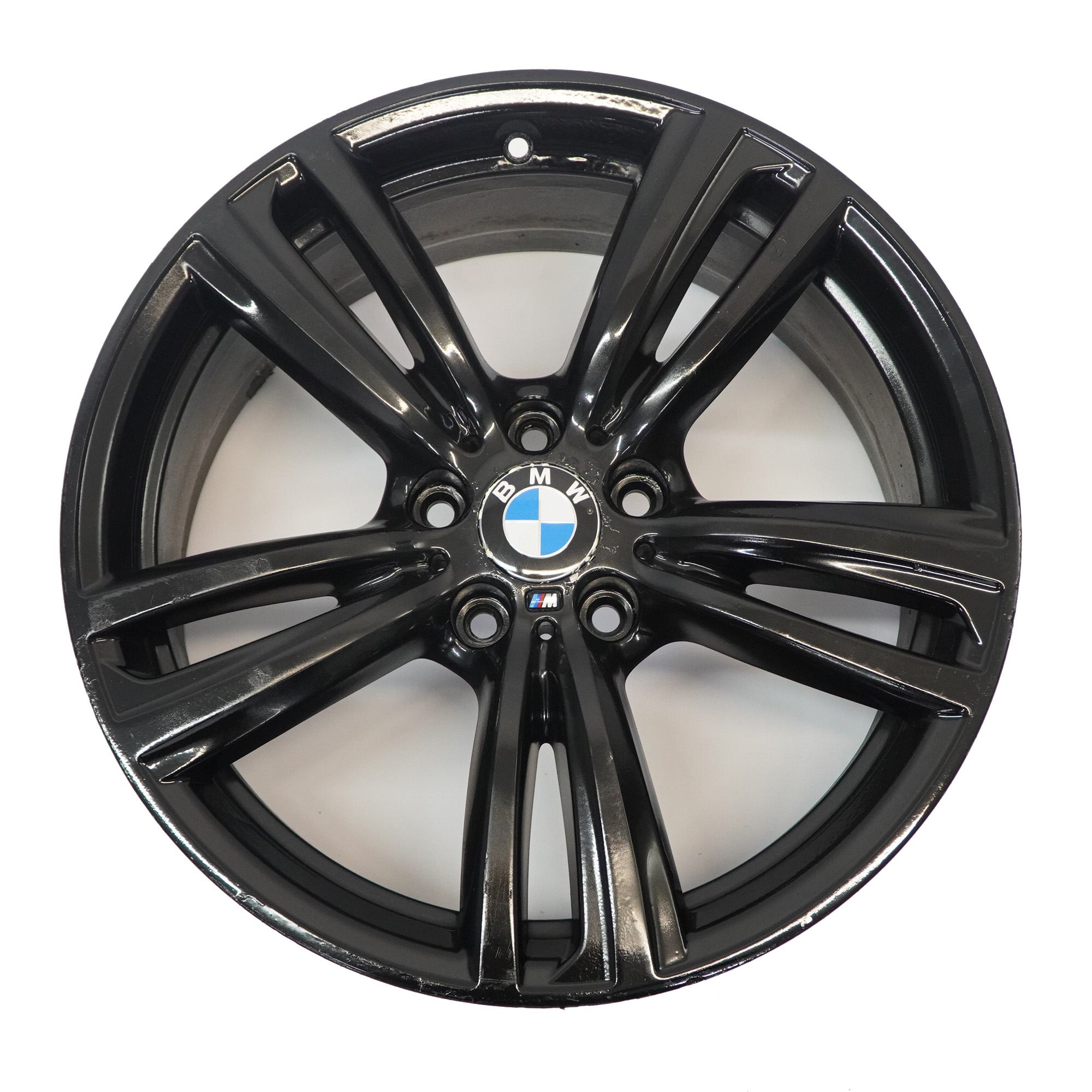 BMW F30 F32 Schwarz Leichtmetallfelge 19" M Doppelspeiche 442 8J ET:36 7846780