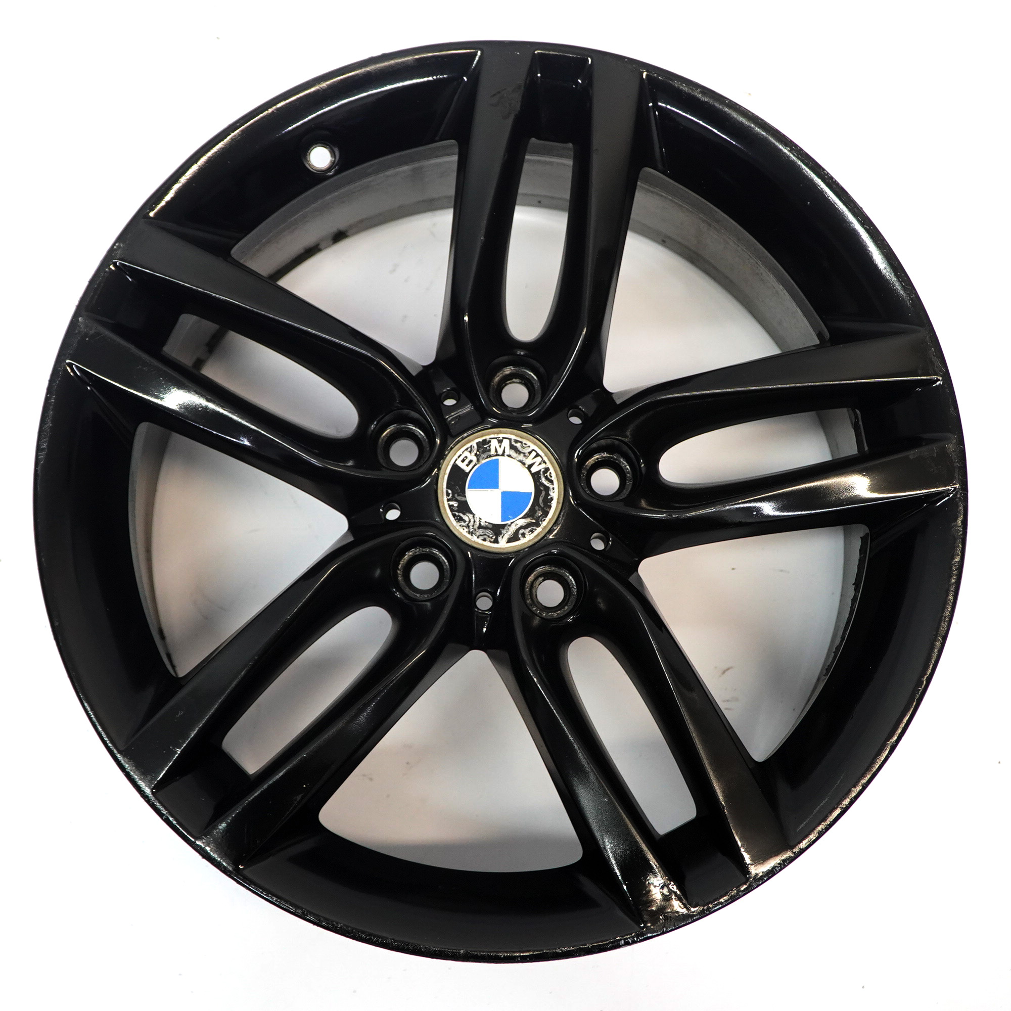 BMW F20 F21 Schwarz Leichtmetallfelge 18" ET:52 8J M Doppelspeiche 461 7846785