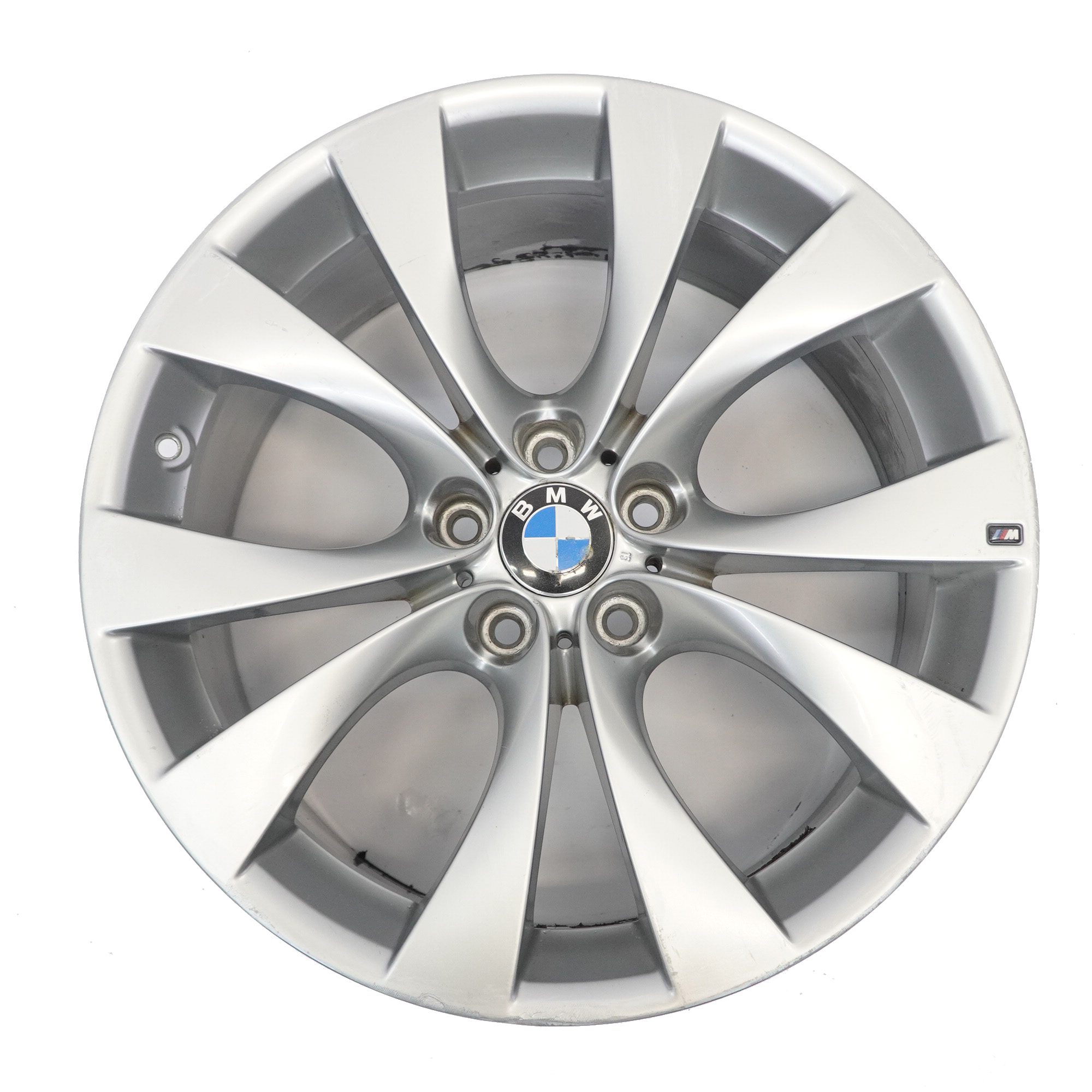 BMW X5 E70 Silver Front Wheel Alloy Rim 20" M V-spoke 227 10J ET:40 8037349