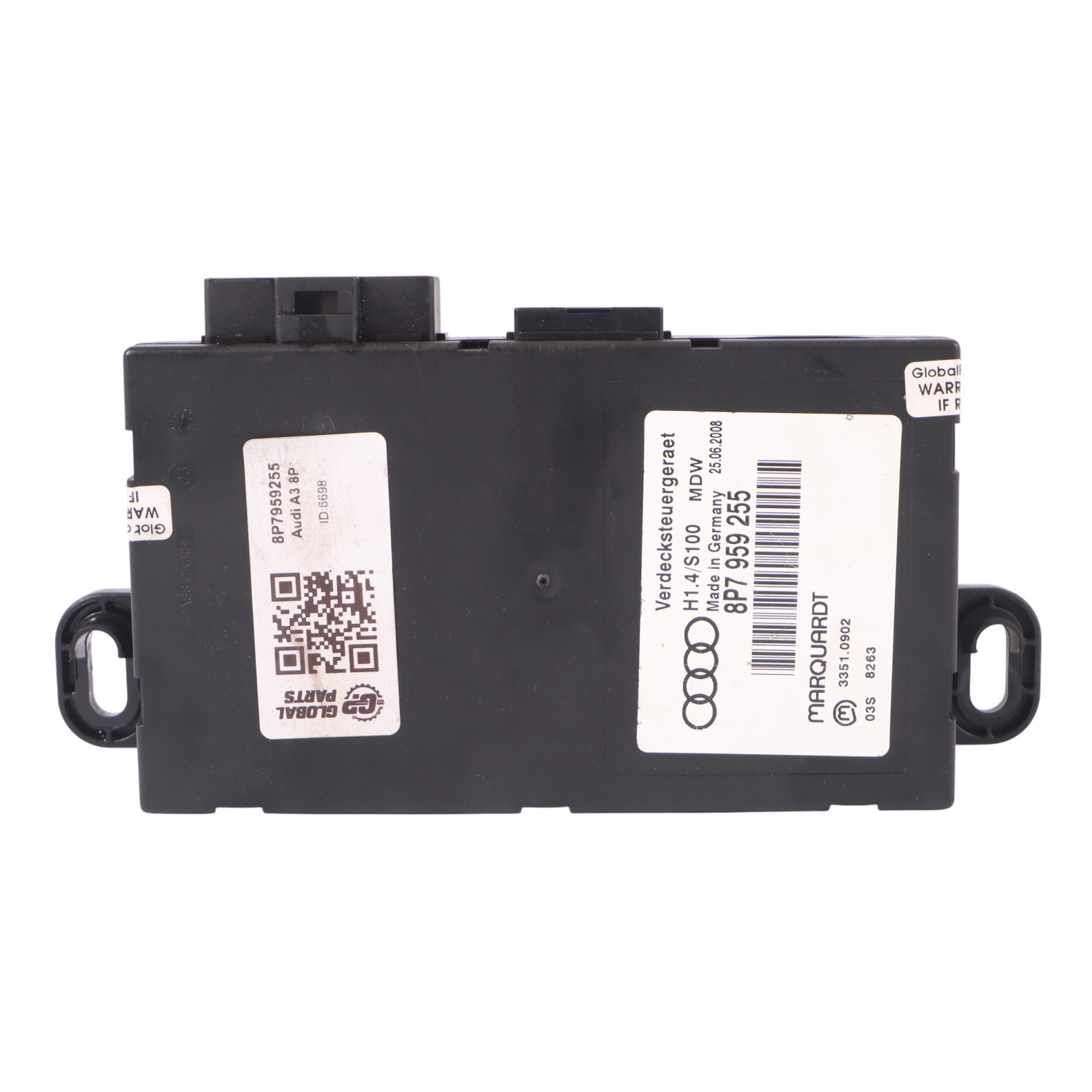 Audi A3 8P Cabriodach Steuermodul ECU 8P7959255