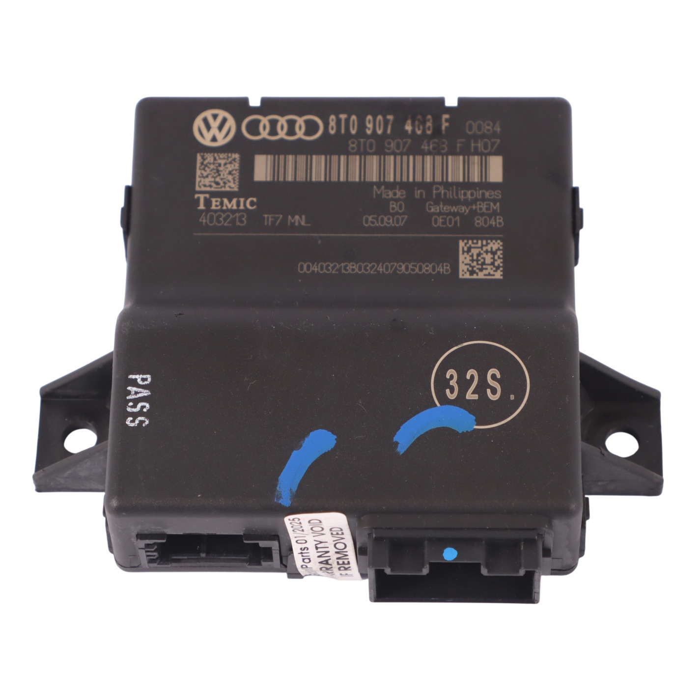 Audi A5 8T Gateway Unidad de Módulo de Control ECU 8T0907468F