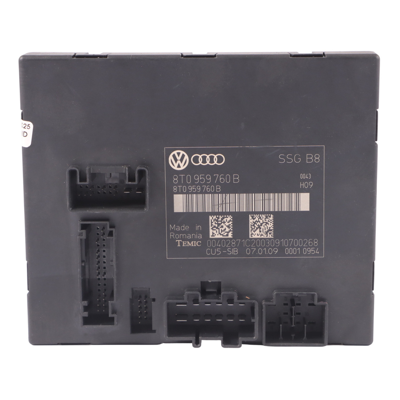 Audi S5 8T Vorder Sitz Steuer Modul Einheit ECU Links Rechts 8T0959760B