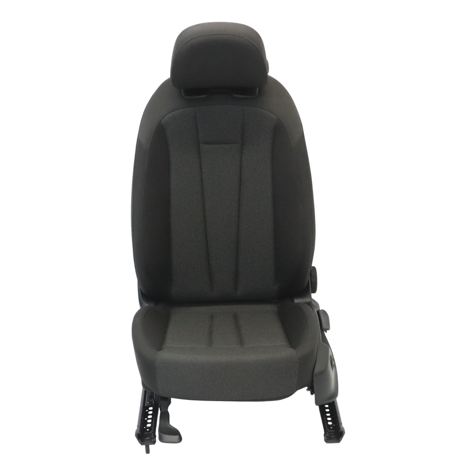 Audi A4 B9 8W Asiento Delantero Izquierdo Interior Calefactable Tela Soul Negro