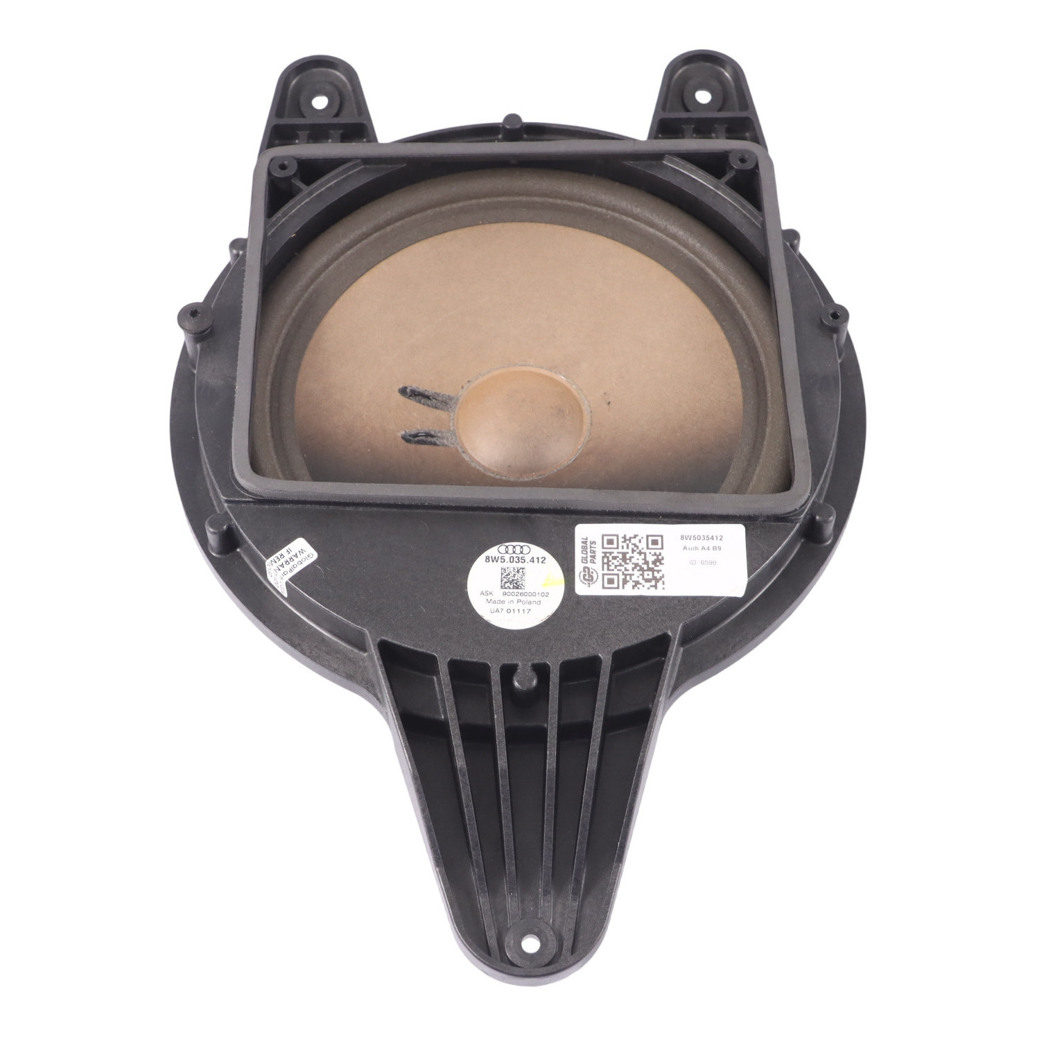 Audi A4 B9 Altavoz Subwoofer Central Trasero Hi-Fi 8W5035412