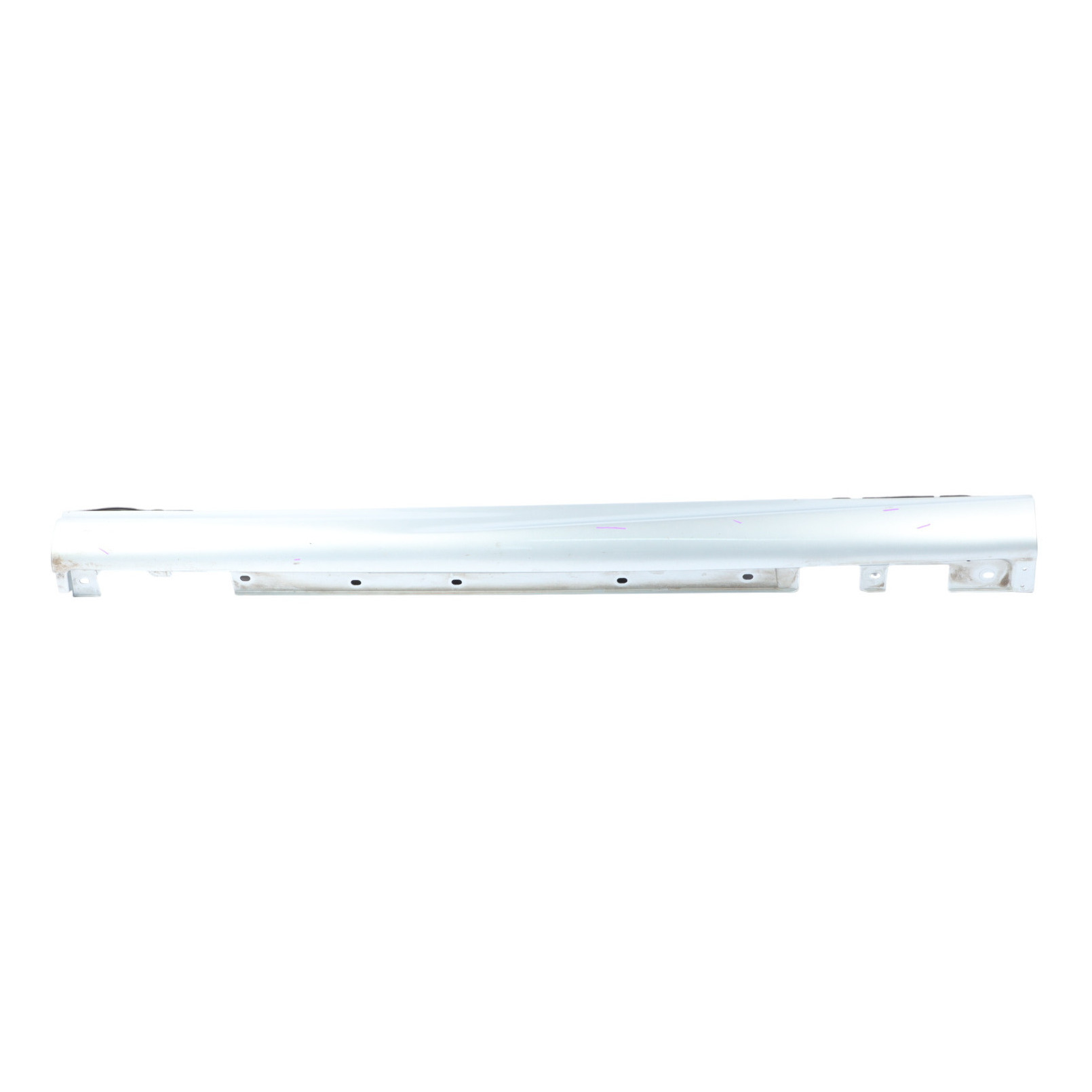 Mercedes A209 Side Skirt AMG Door Sill Cover Left N/S Tellurium Silver - 762